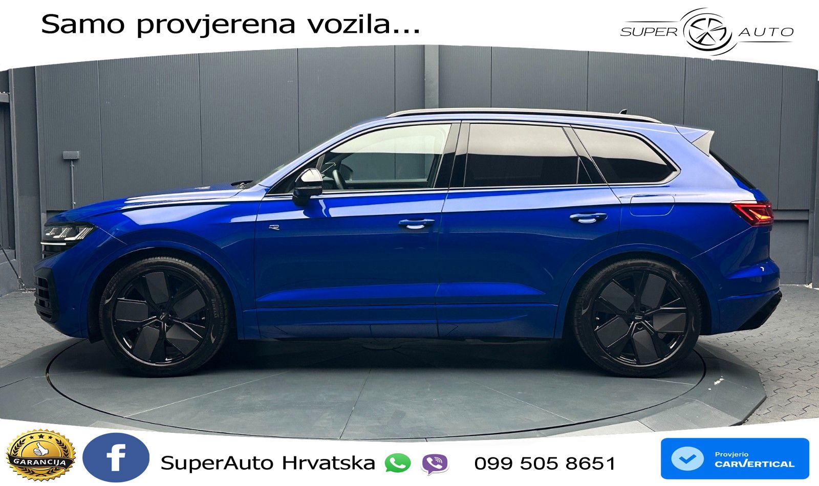Volkswagen Touareg R 3.0 V6 TFSI (462 KS) 4MOTION Tiptronic LED+GR SJED+ACC