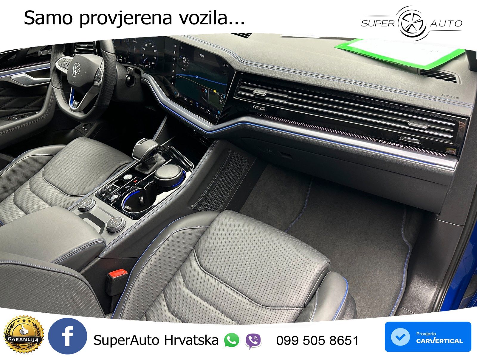Volkswagen Touareg R 3.0 V6 TFSI (462 KS) 4MOTION Tiptronic LED+GR SJED+ACC