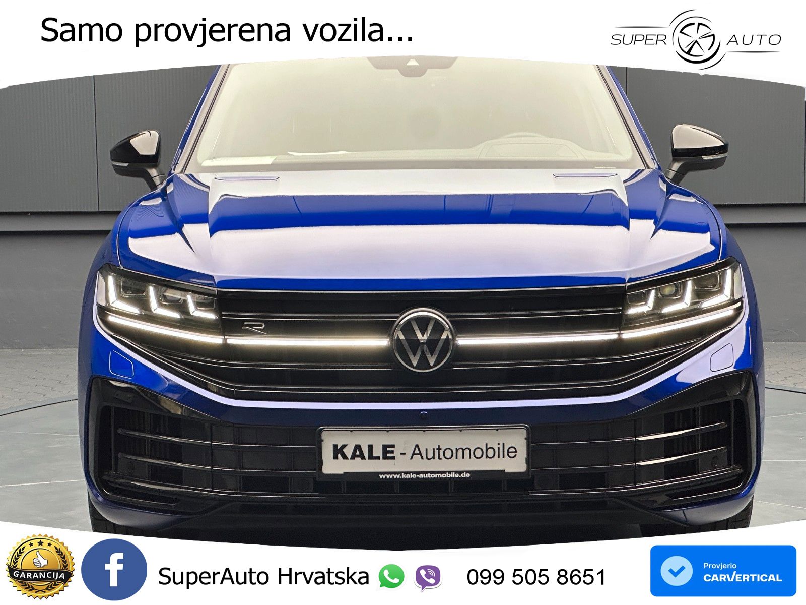 Volkswagen Touareg R 3.0 V6 TFSI (462 KS) 4MOTION Tiptronic LED+GR SJED+ACC