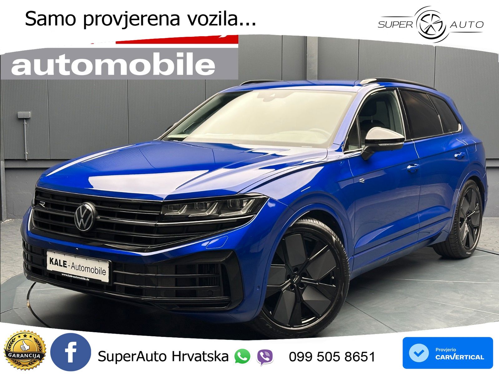 Volkswagen Touareg R 3.0 V6 TFSI (462 KS) 4MOTION Tiptronic LED+GR SJED+ACC