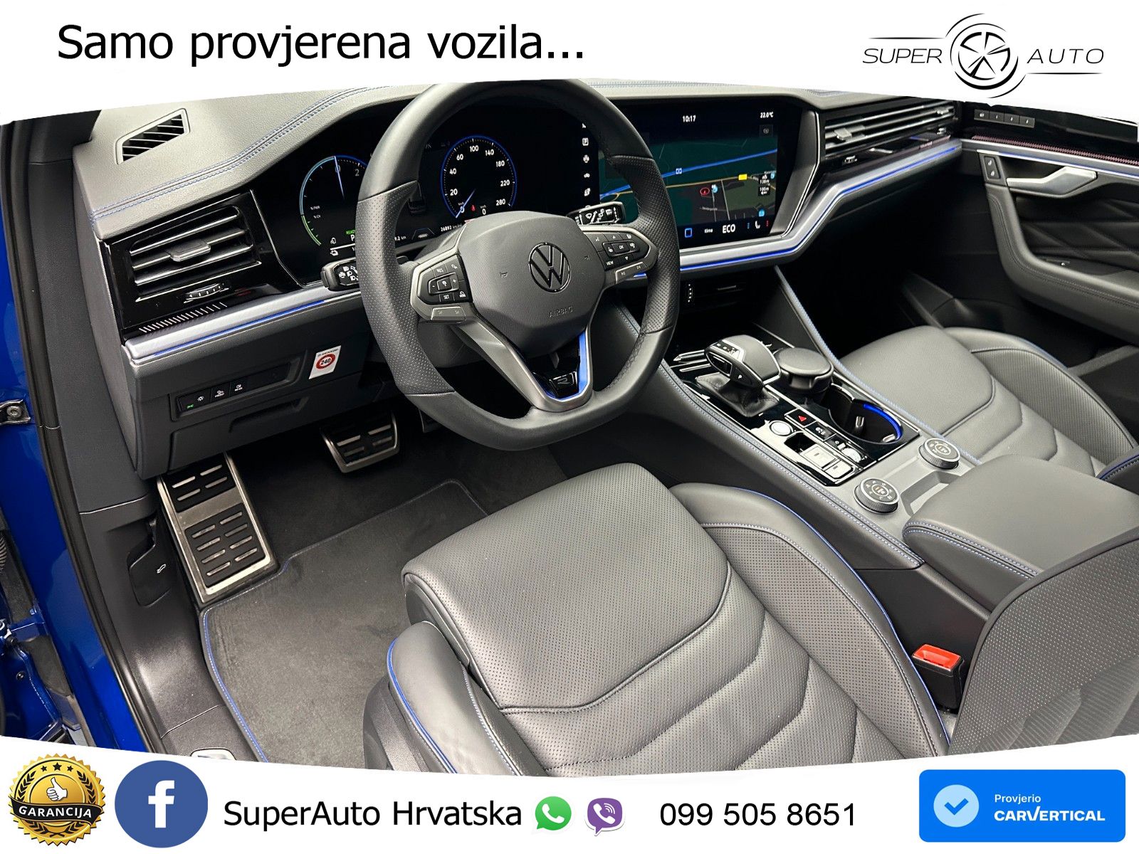 Volkswagen Touareg R 3.0 V6 TFSI (462 KS) 4MOTION Tiptronic LED+GR SJED+ACC