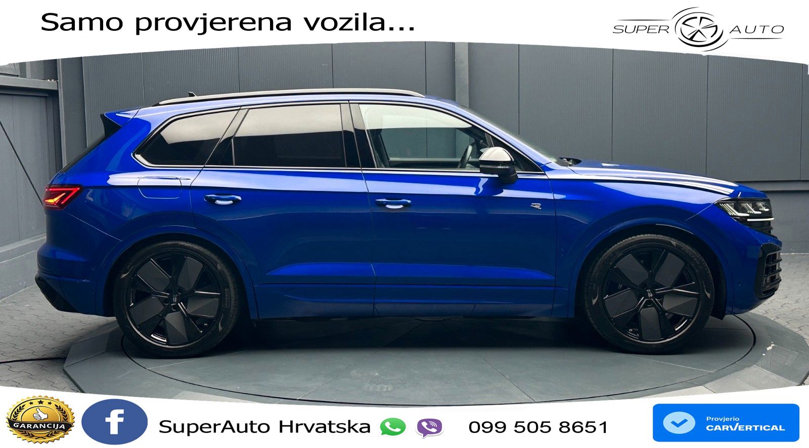Volkswagen Touareg R 3.0 V6 TFSI (462 KS) 4MOTION Tiptronic LED+GR SJED+ACC