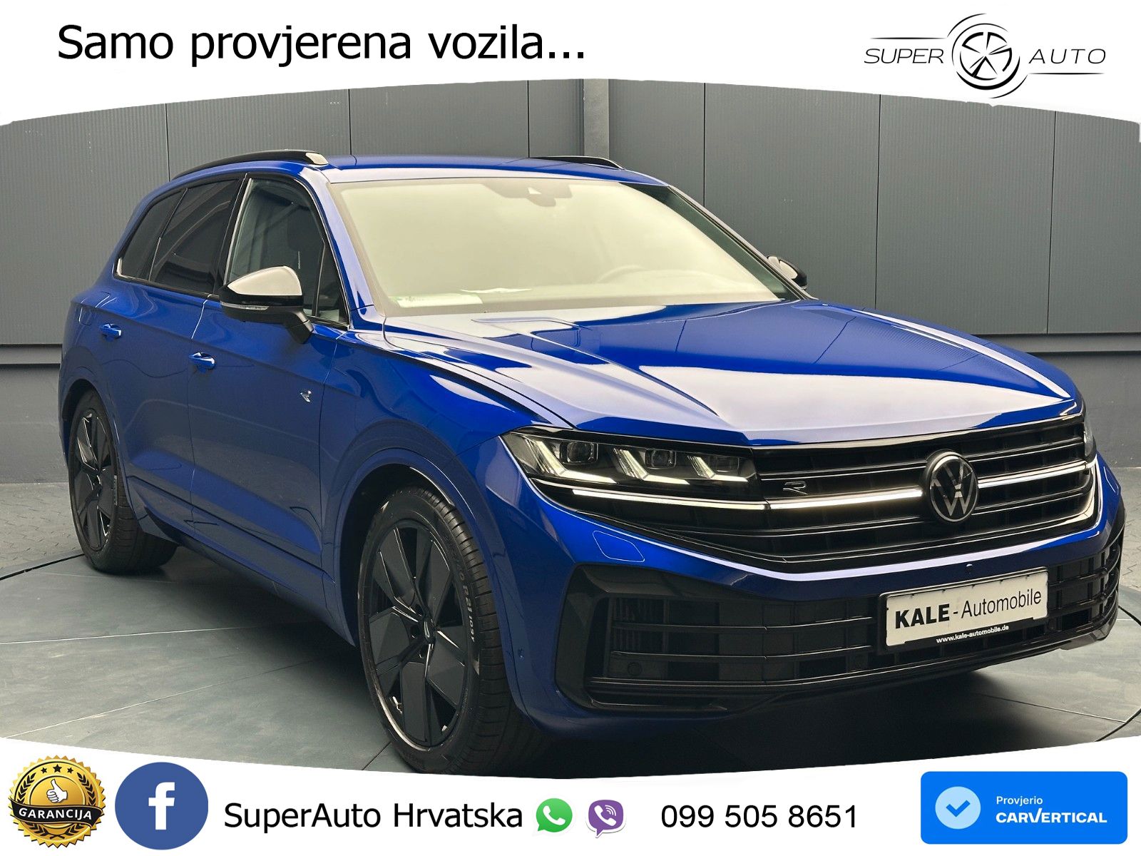 Volkswagen Touareg R 3.0 V6 TFSI (462 KS) 4MOTION Tiptronic LED+GR SJED+ACC