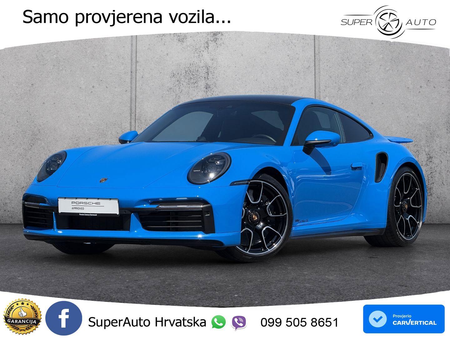Porsche 911 Turbo S 3.8 (650 KS) PDK LED+GR SJED+ACC