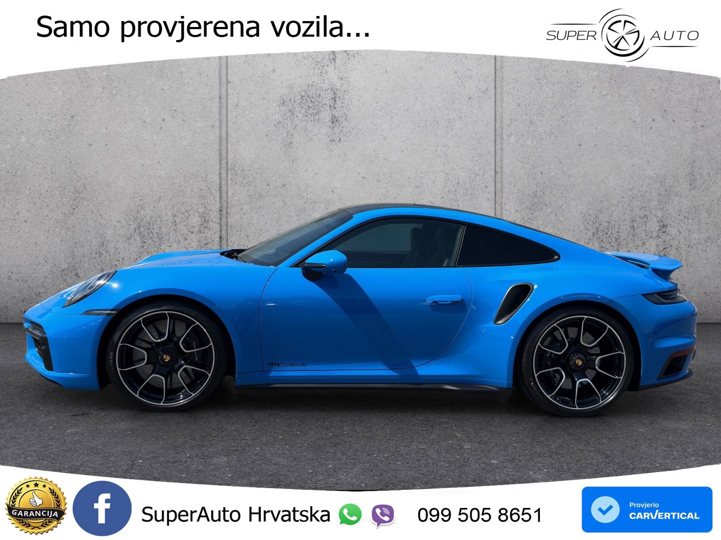 Porsche 911 Turbo S 3.8 (650 KS) PDK LED+GR SJED+ACC