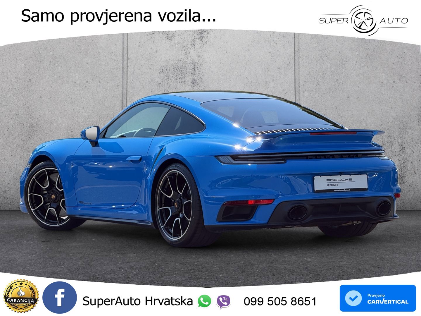 Porsche 911 Turbo S 3.8 (650 KS) PDK LED+GR SJED+ACC
