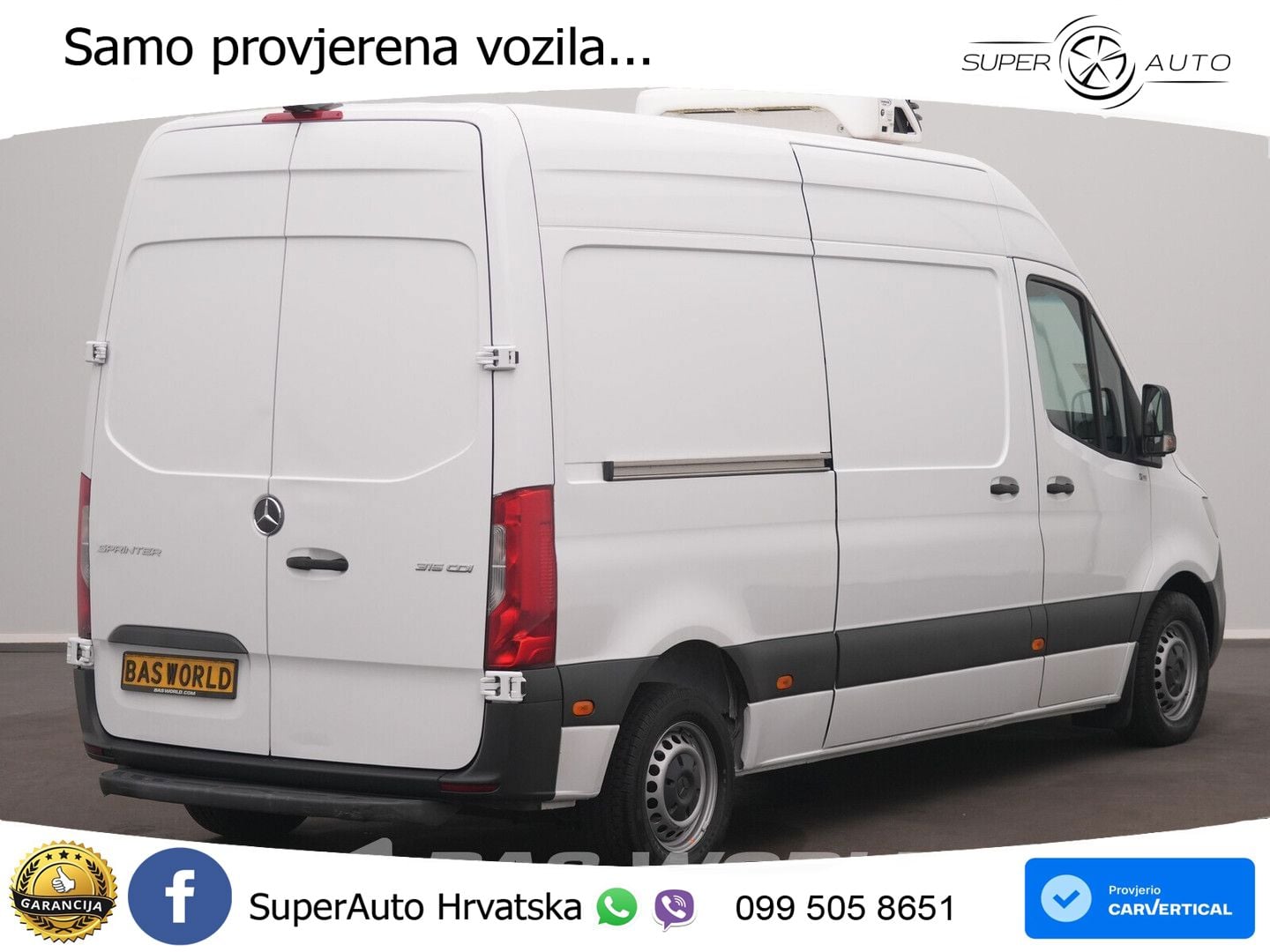 Mercedes-Benz Sprinter 315 CDI Automaat Koel/Vrieswagen Multit 150 KS