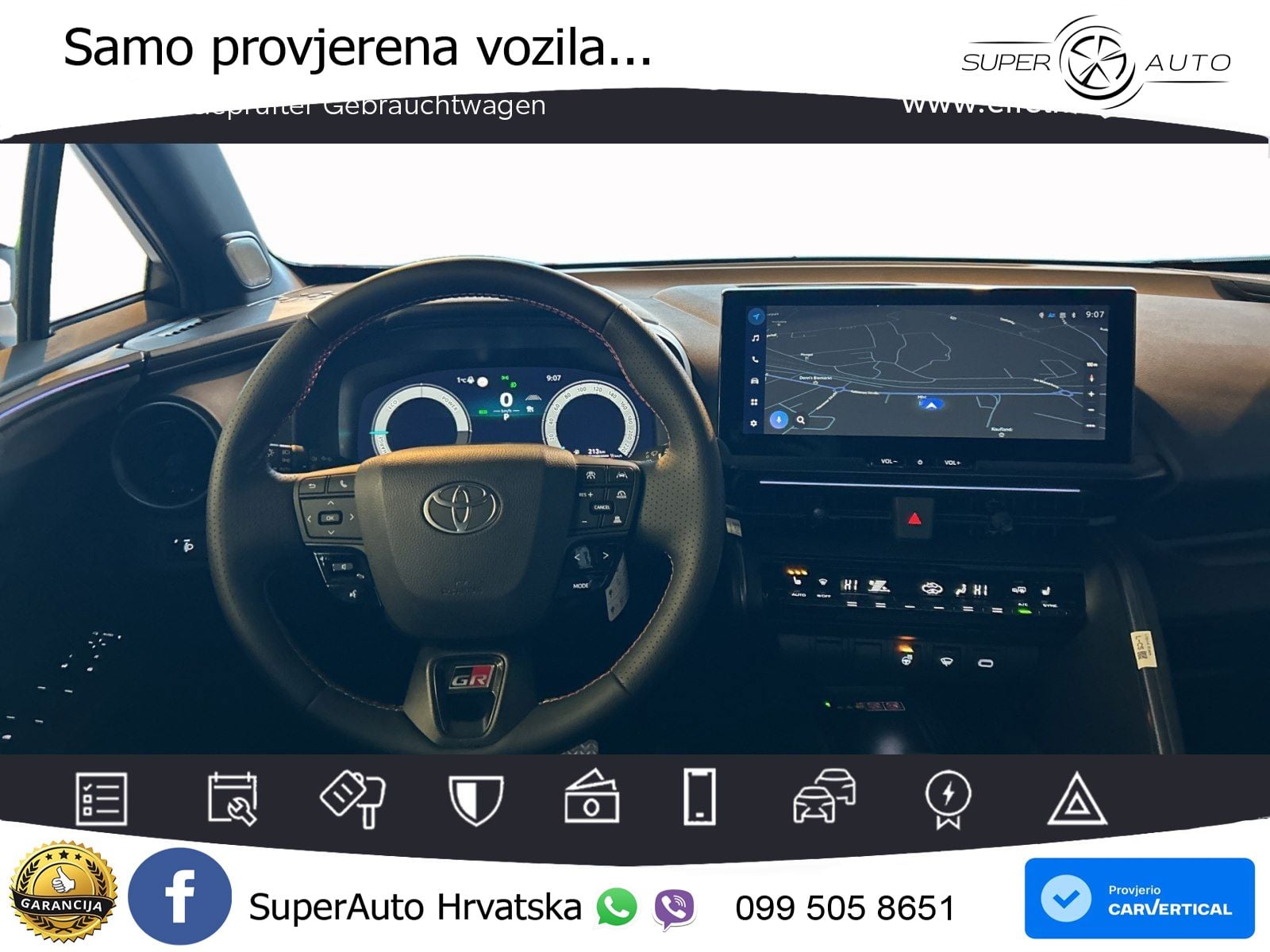 Toyota C-HR 2.0 (198 KS) Hybrid AWD e-CVT GR Sport LED+GR SJED+ACC