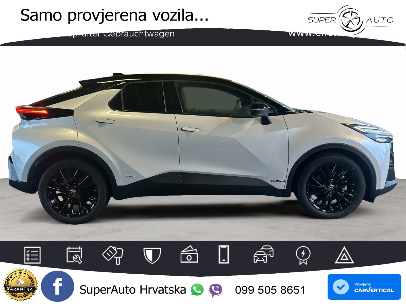 Toyota C-HR 2.0 (198 KS) Hybrid AWD e-CVT GR Sport LED+GR SJED+ACC