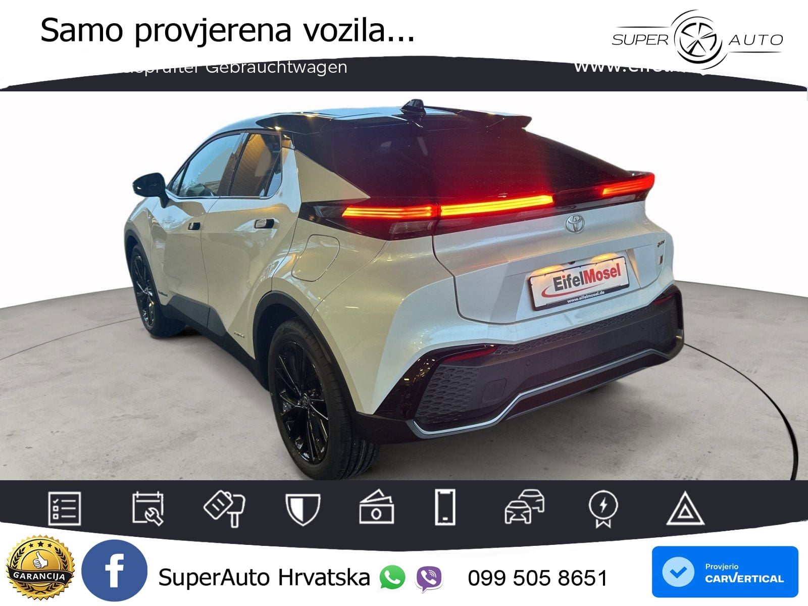 Toyota C-HR 2.0 (198 KS) Hybrid AWD e-CVT GR Sport LED+GR SJED+ACC