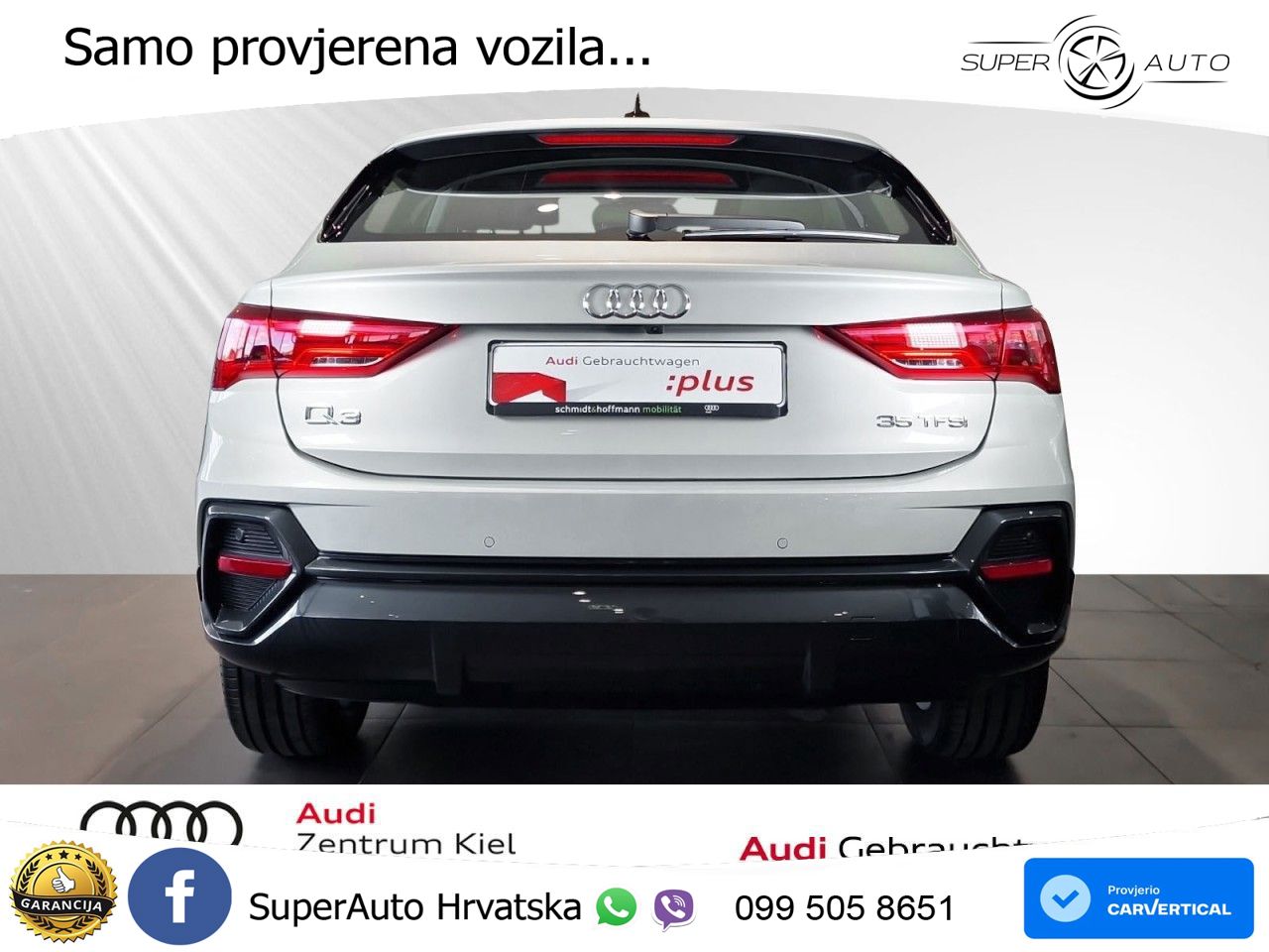 Audi Q3 II Sportback 35 TFSI (150 KS) S tronic LED+GR SJED+ACC