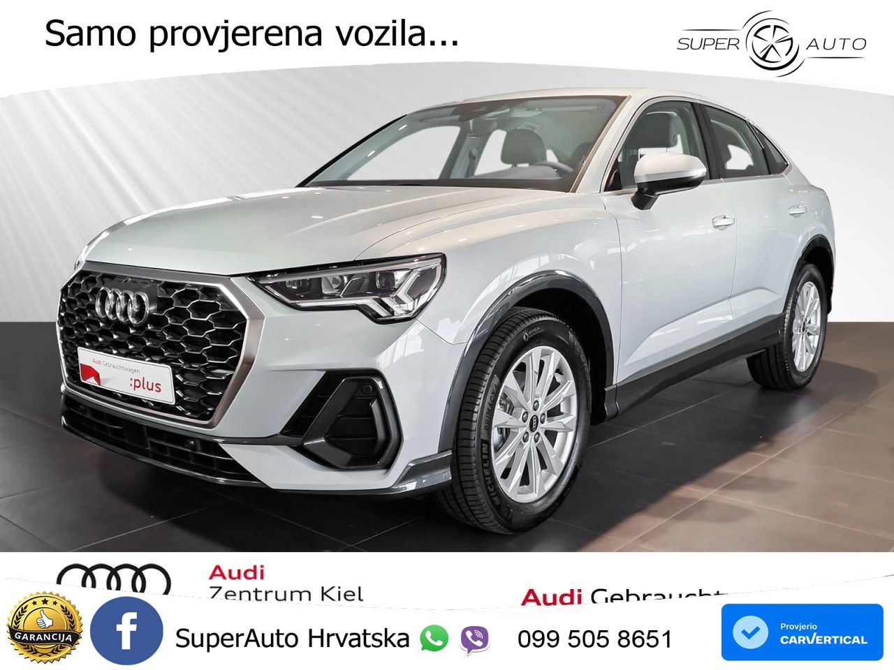 Audi Q3 II Sportback 35 TFSI (150 KS) S tronic LED+GR SJED+ACC