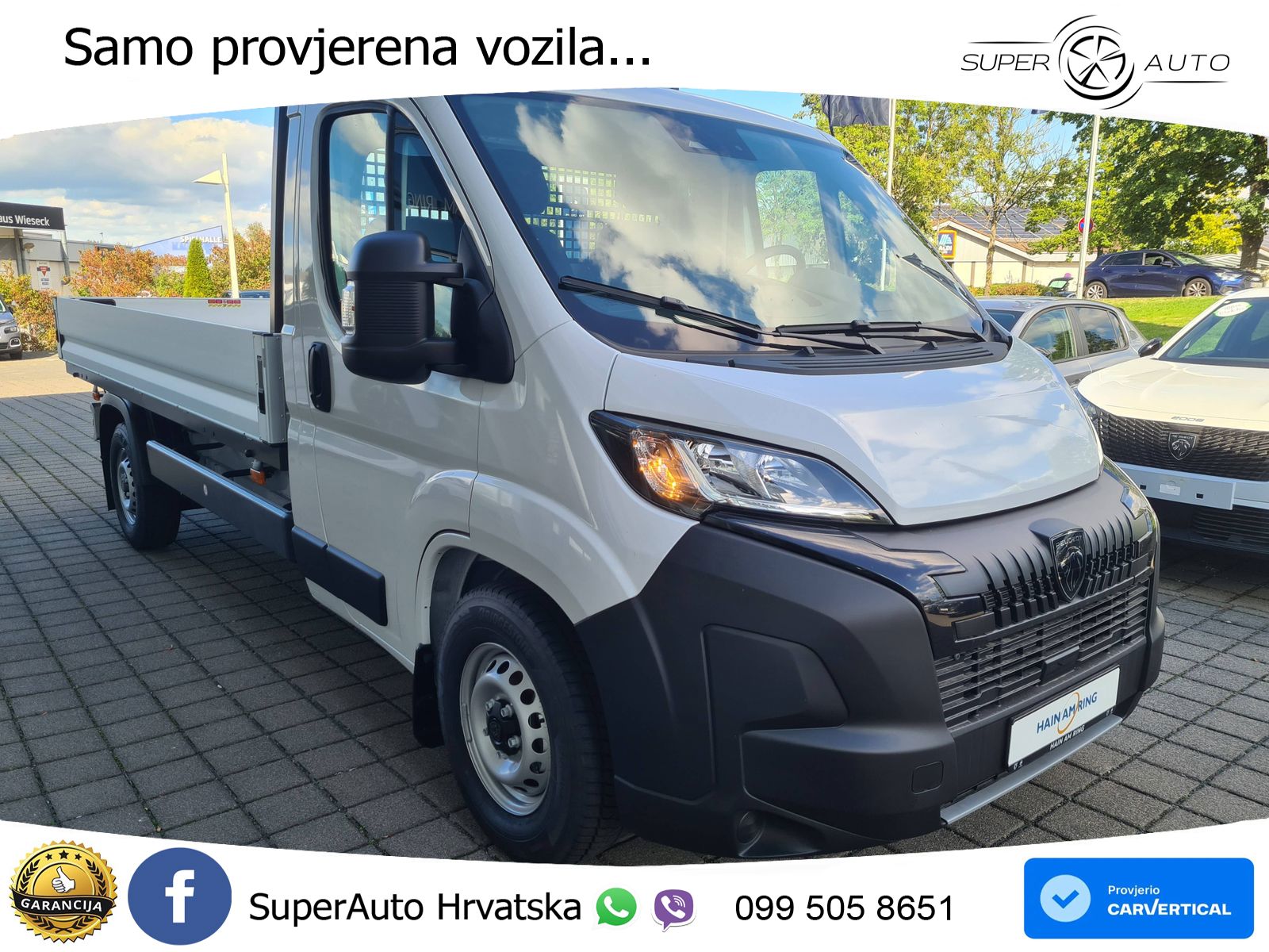 Peugeot Boxer Boxer Pritschenwagen L3 Heavy Diesel 180 179 KS