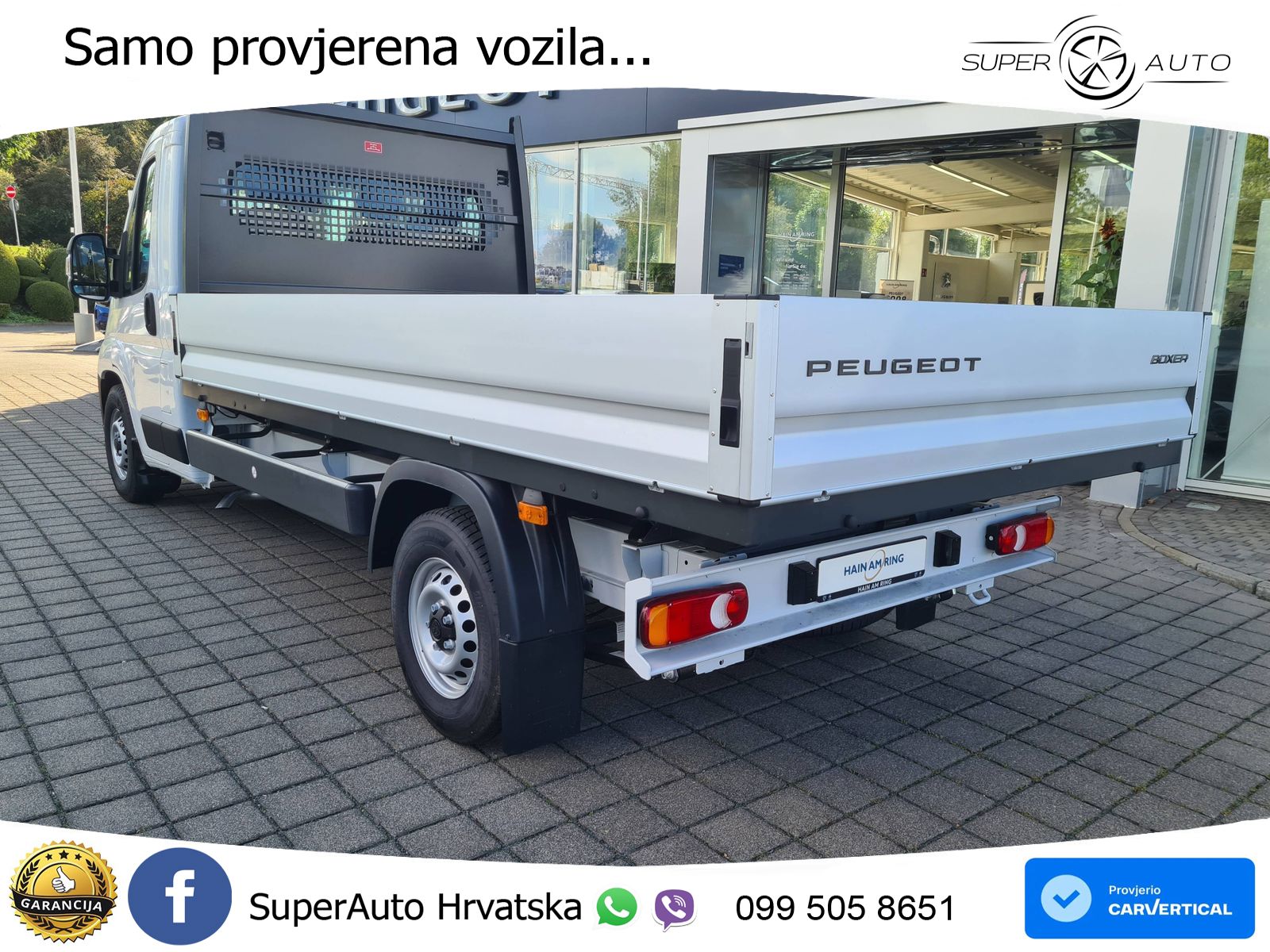 Peugeot Boxer Boxer Pritschenwagen L3 Heavy Diesel 180 179 KS