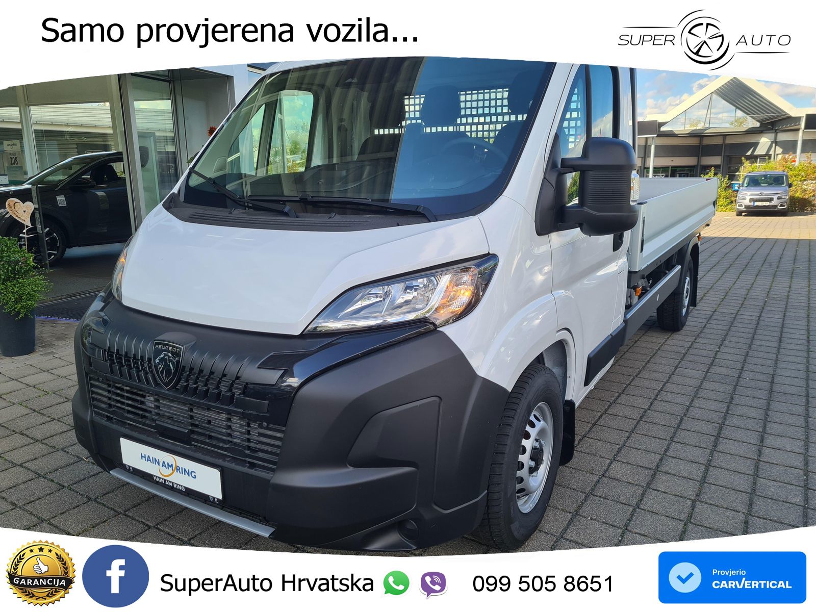 Peugeot Boxer Boxer Pritschenwagen L3 Heavy Diesel 180 179 KS