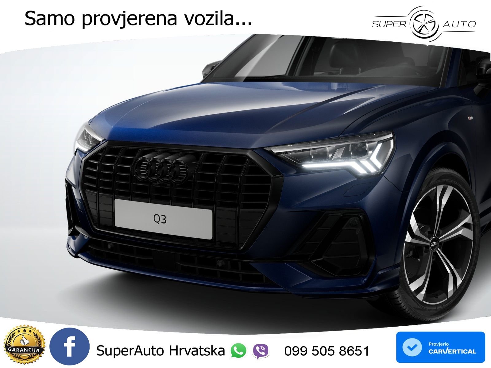 Audi Q3 35 TFSI (150 KS) S tronic S line LED+GR SJED+ACC