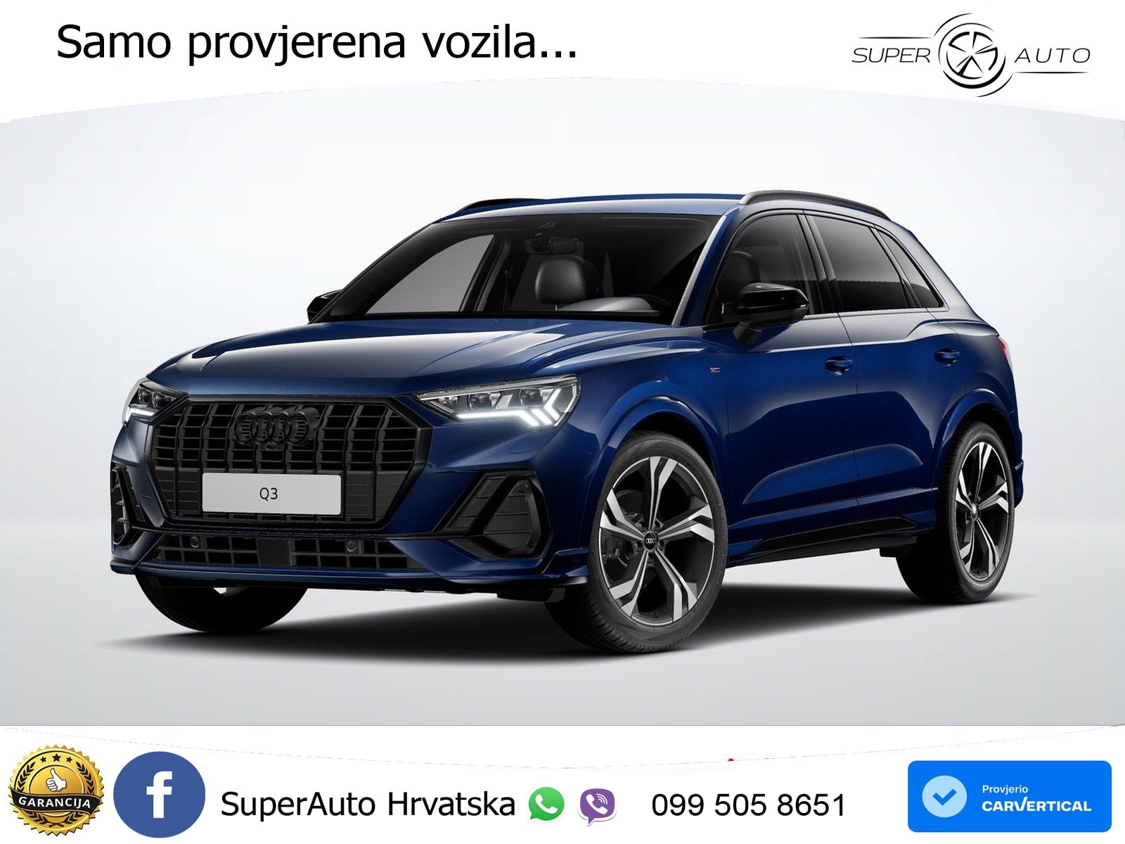 Audi Q3 35 TFSI (150 KS) S tronic S line LED+GR SJED+ACC