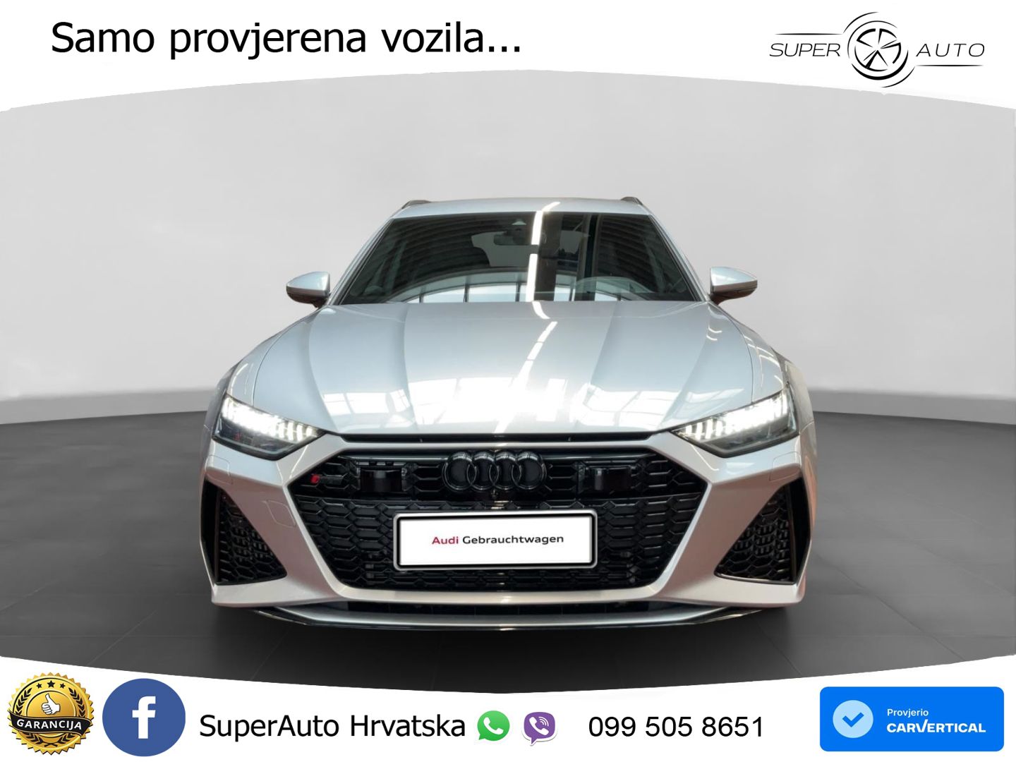 Audi RS6 Avant 4.0 TFSI V8 (600 KS) quattro Tiptronic Kuka LED+GR SJED+ACC