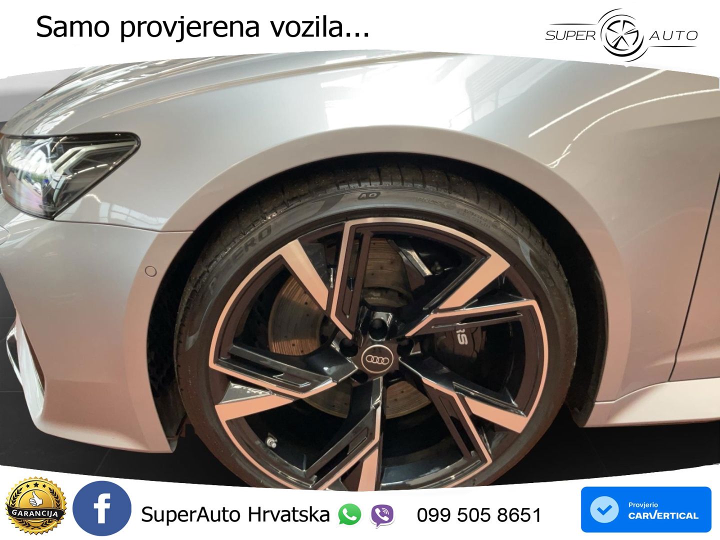 Audi RS6 Avant 4.0 TFSI V8 (600 KS) quattro Tiptronic Kuka LED+GR SJED+ACC