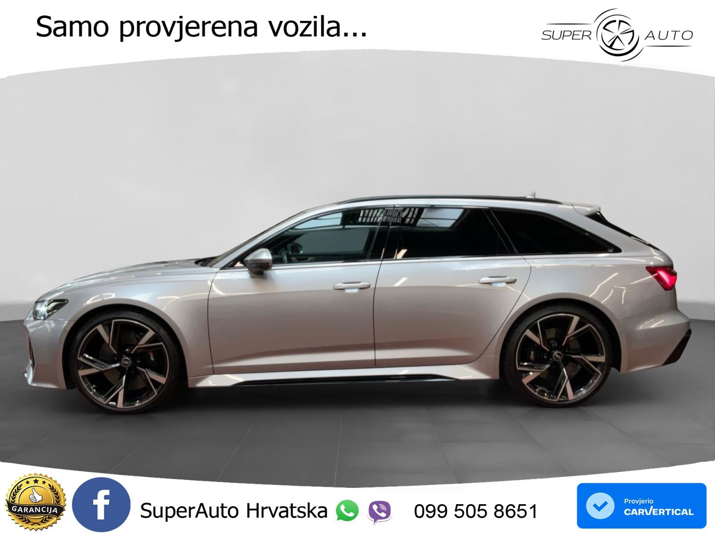 Audi RS6 Avant 4.0 TFSI V8 (600 KS) quattro Tiptronic Kuka LED+GR SJED+ACC