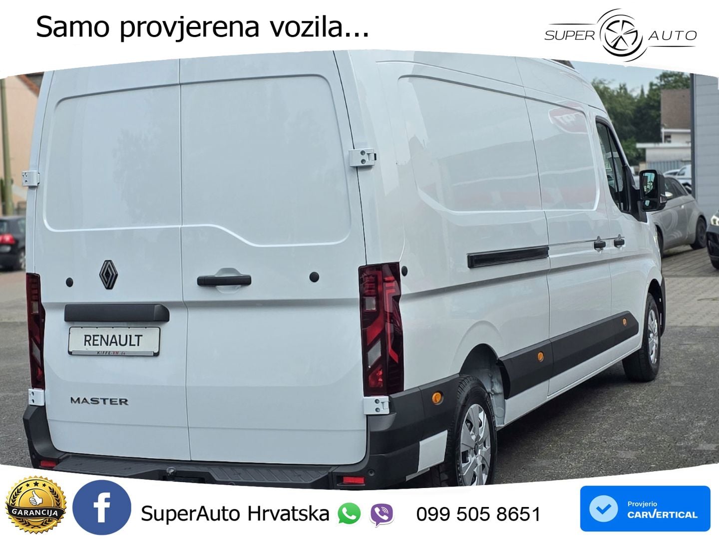 Renault Master L3H2 150 Extra Kamera AHK NAVI WSS-Heizba 150 KS
