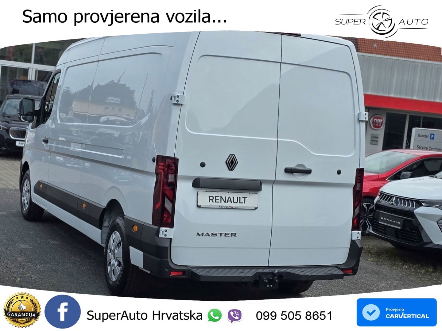 Renault Master L3H2 150 Extra Kamera AHK NAVI WSS-Heizba 150 KS