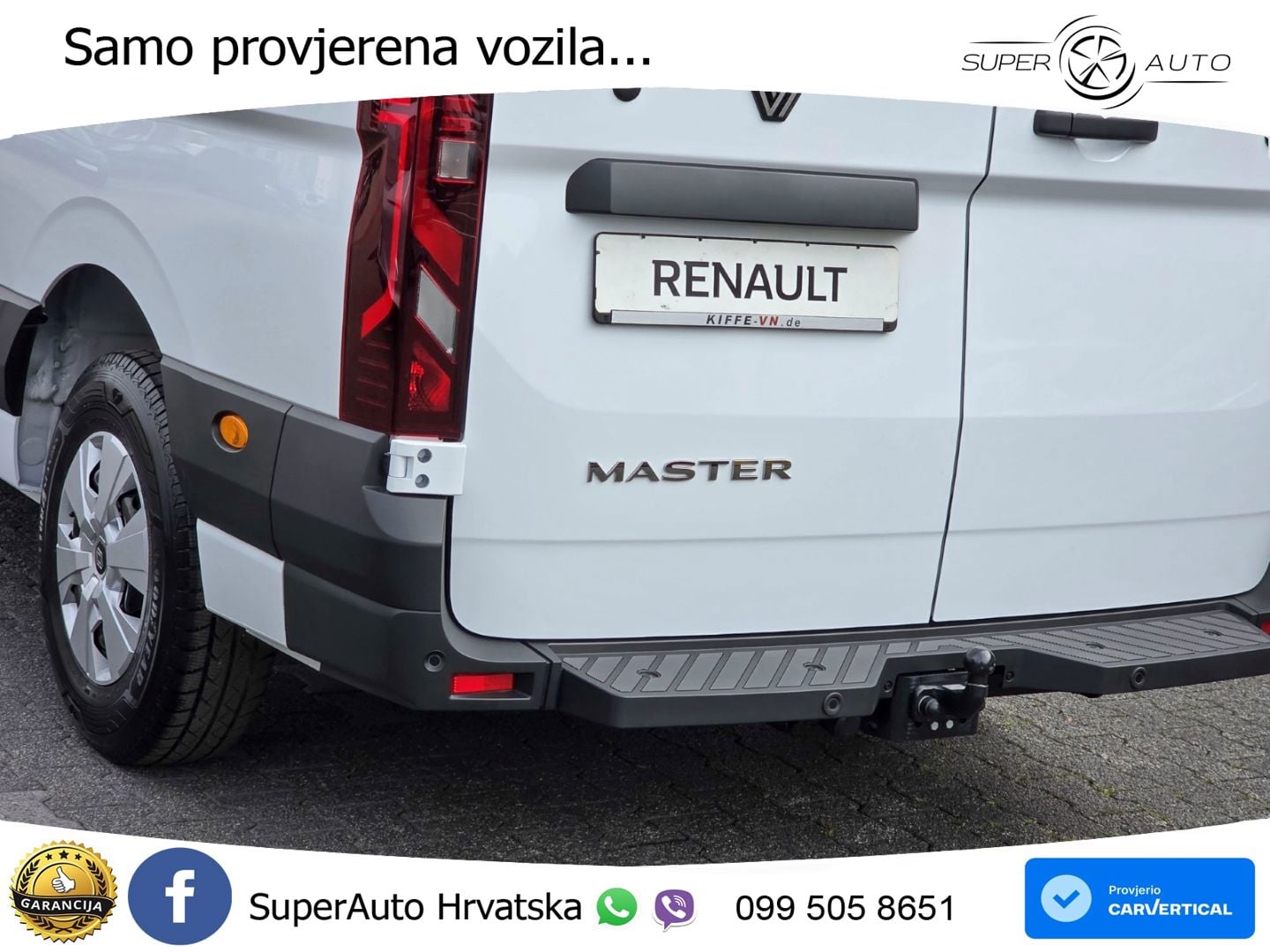 Renault Master L3H2 150 Extra Kamera AHK NAVI WSS-Heizba 150 KS