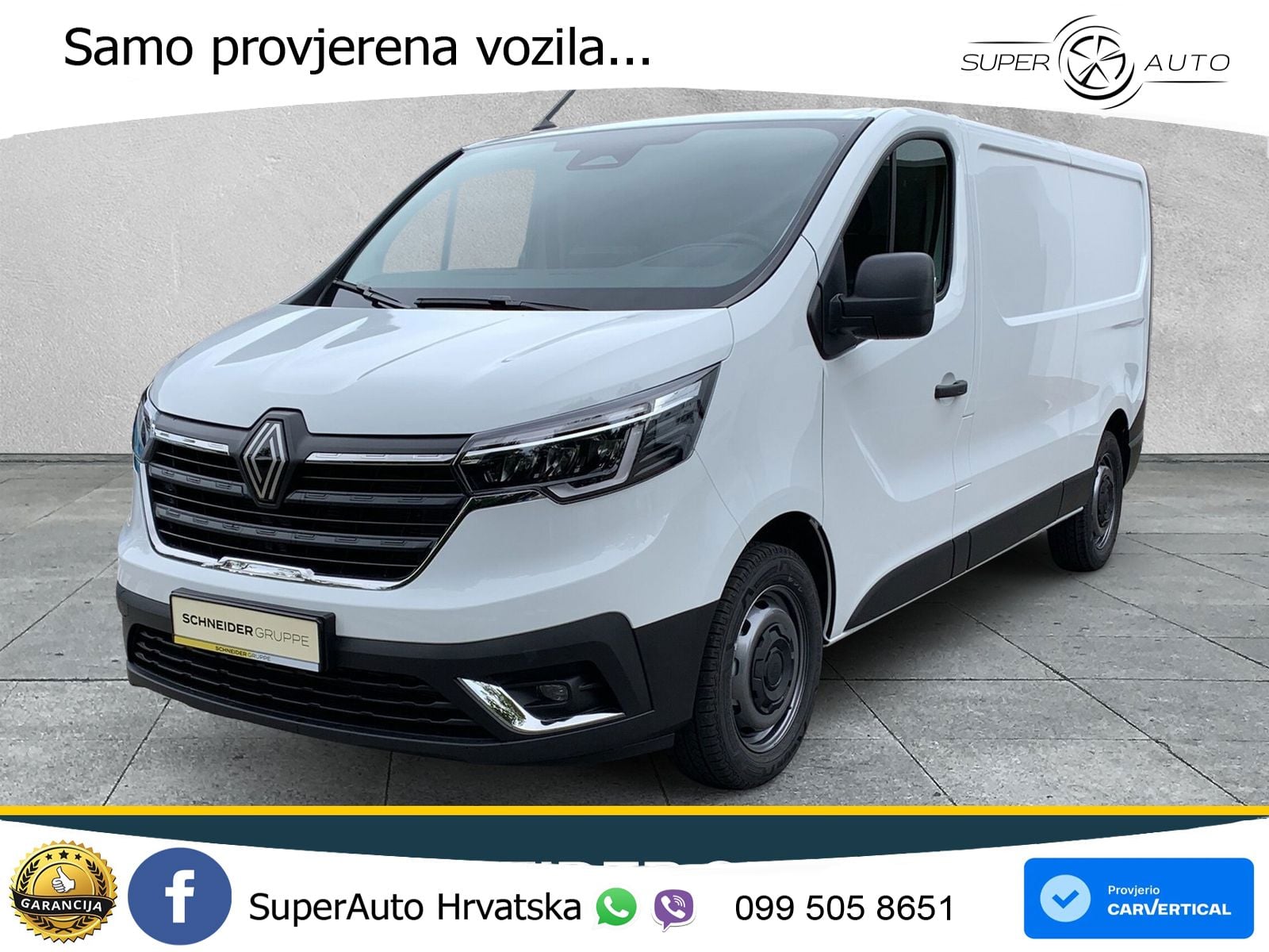 Renault Trafic KASTEN KOMFORT L2H1 3,1t dCi 150 NSW+EPH 150 KS