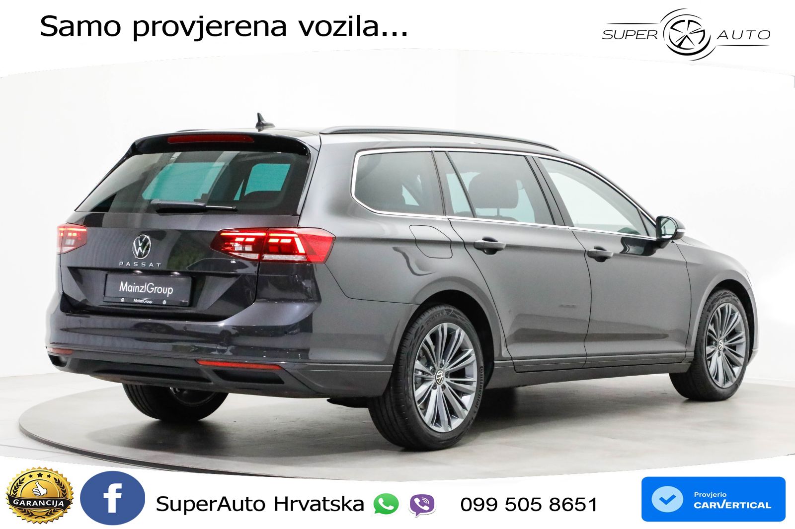 Volkswagen Passat Variant 2.0 TDI (200 KS) DSG LED+GR SJED+ACC