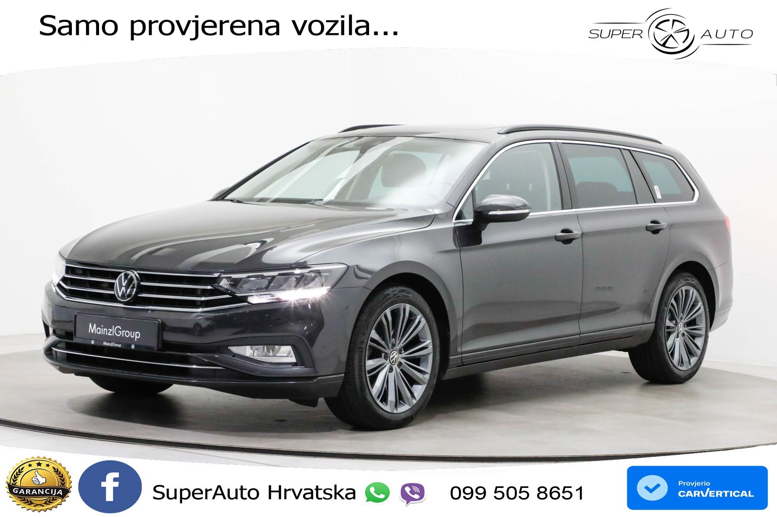 Volkswagen Passat Variant 2.0 TDI (200 KS) DSG LED+GR SJED+ACC