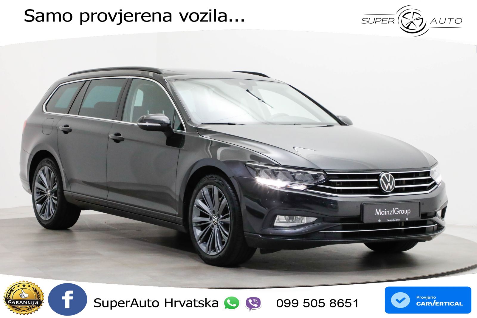 Volkswagen Passat Variant 2.0 TDI (200 KS) DSG LED+GR SJED+ACC