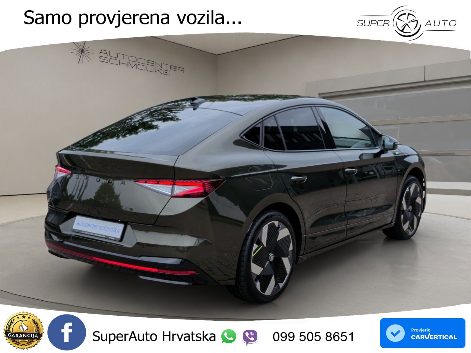Škoda Enyaq iV RS 82 kWh (340 KS) AWD Suite MATRIX+GR SJED+KAM