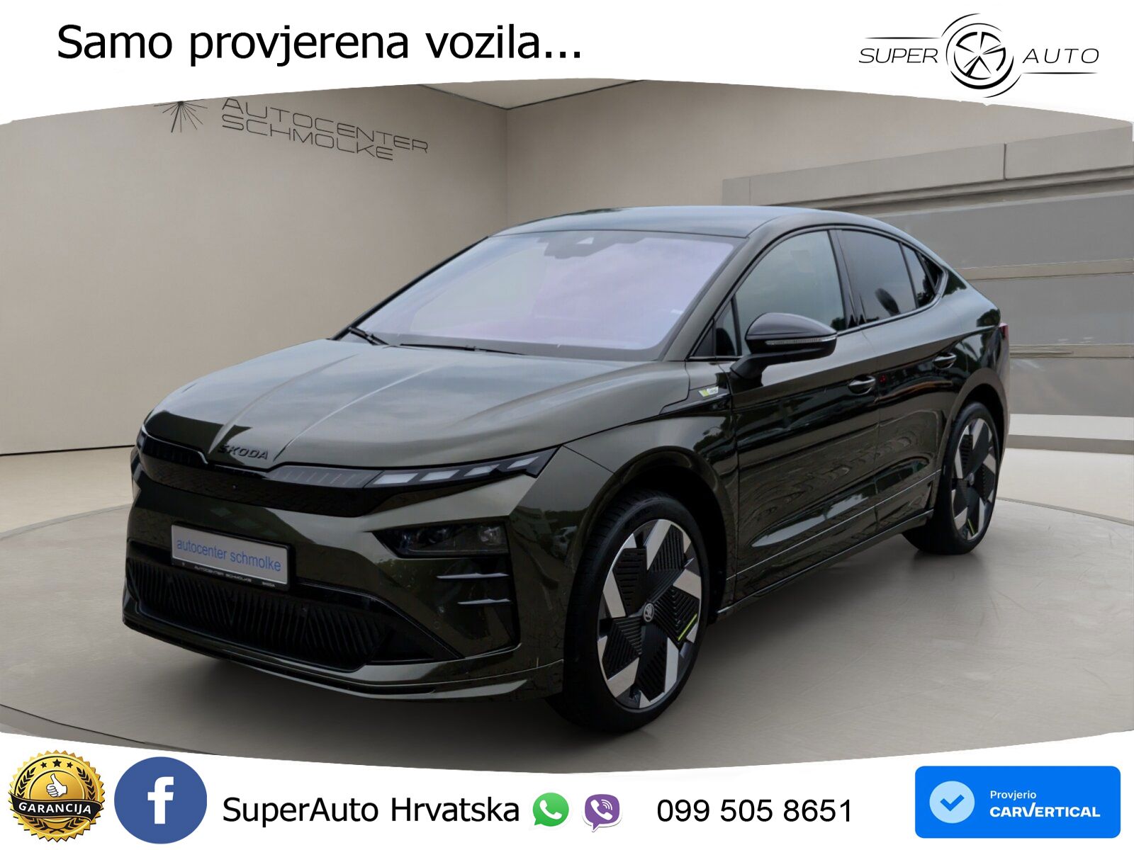 Škoda Enyaq iV RS 82 kWh (340 KS) AWD Suite MATRIX+GR SJED+KAM