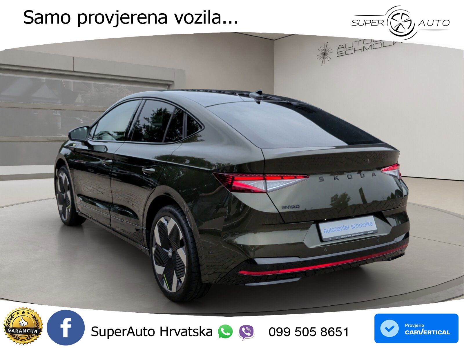 Škoda Enyaq iV RS 82 kWh (340 KS) AWD Suite MATRIX+GR SJED+KAM