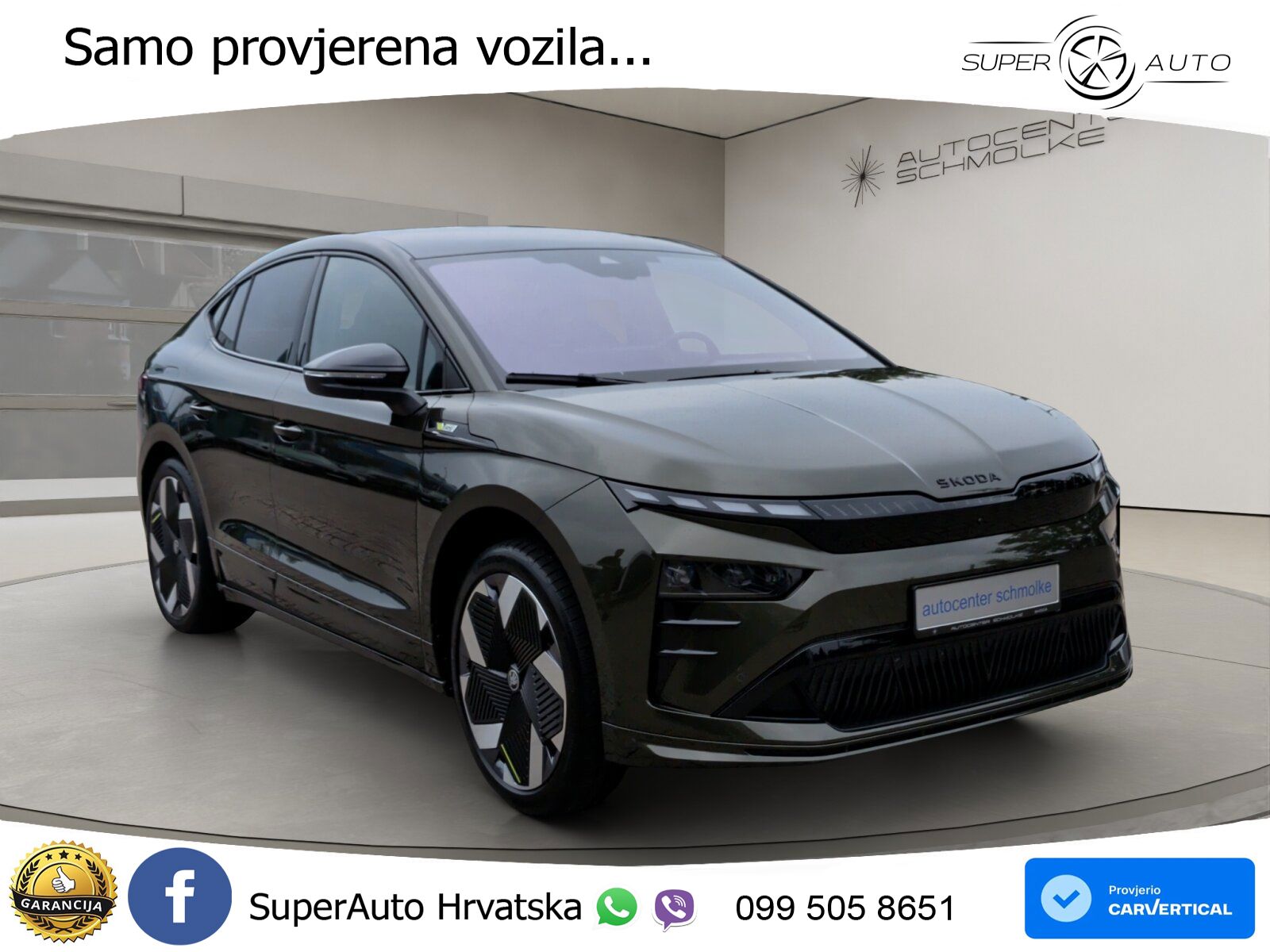 Škoda Enyaq iV RS 82 kWh (340 KS) AWD Suite MATRIX+GR SJED+KAM