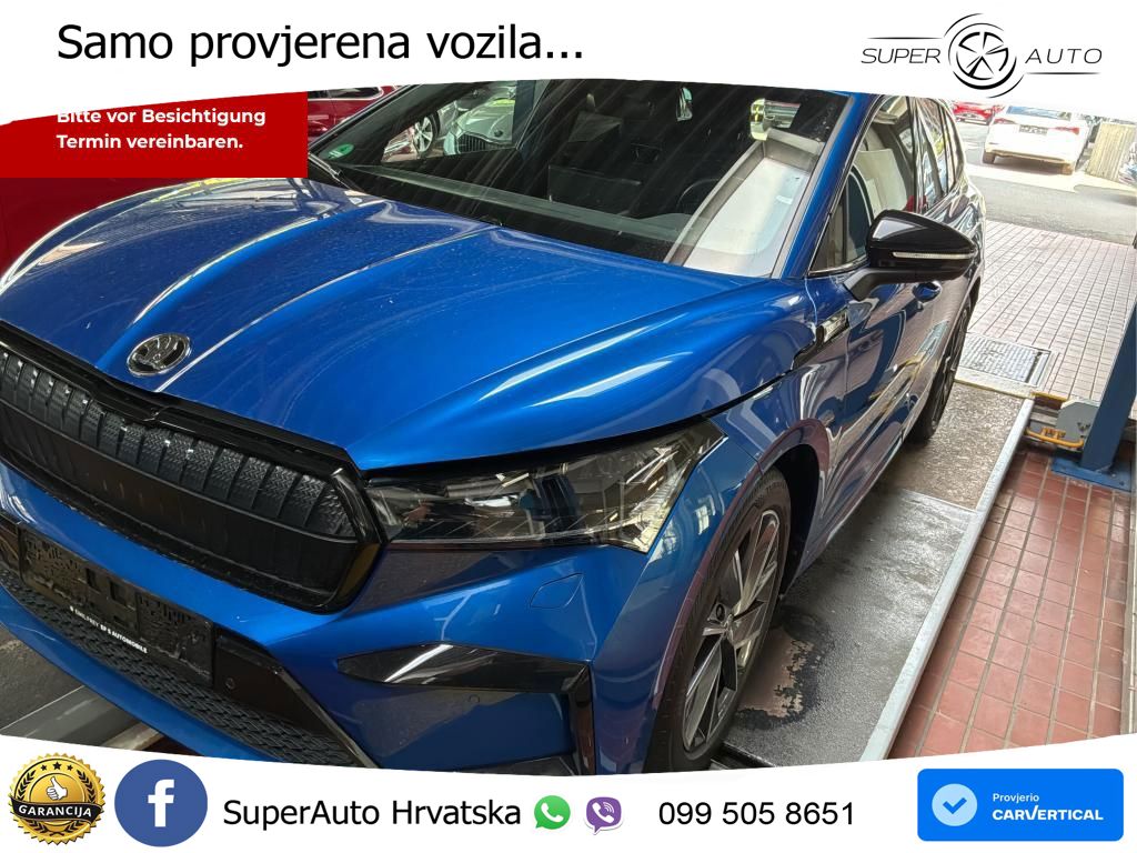 Škoda Enyaq iV 80 82 kWh (204 KS) SportLine MATRIX+GR SJED+KAM