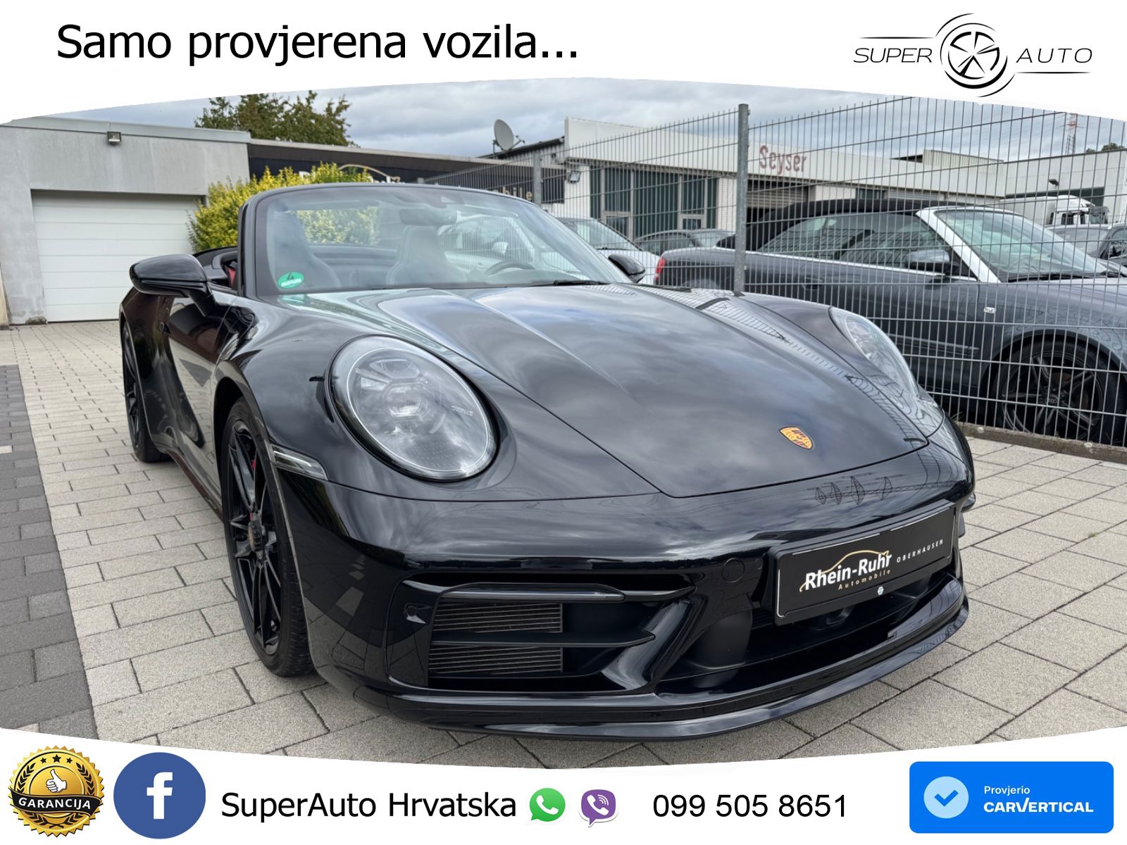 Porsche 911 Carrera 4 GTS Cabriolet 3.0 (480 KS) PDK LED+GR SJED+ACC
