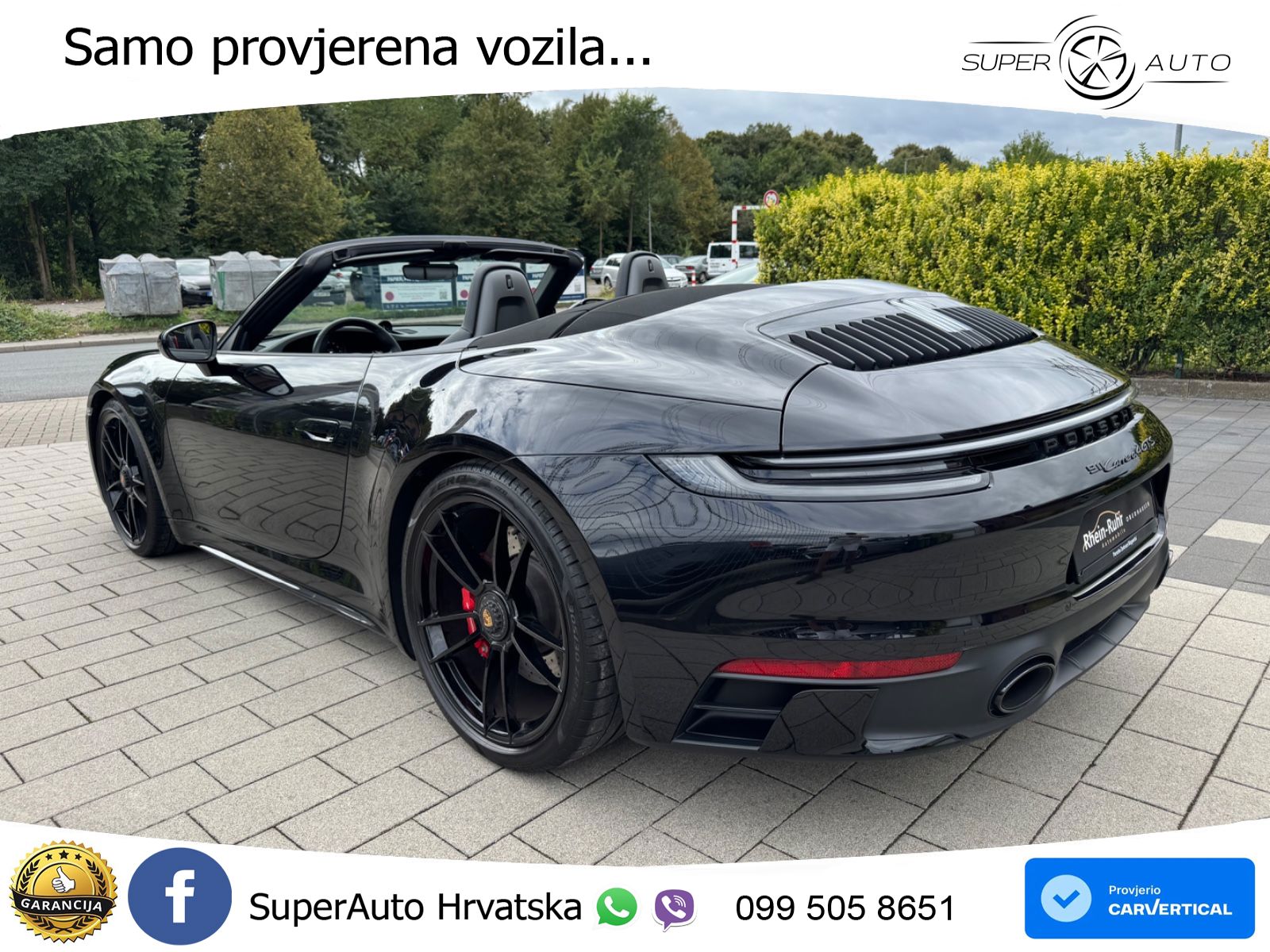 Porsche 911 Carrera 4 GTS Cabriolet 3.0 (480 KS) PDK LED+GR SJED+ACC