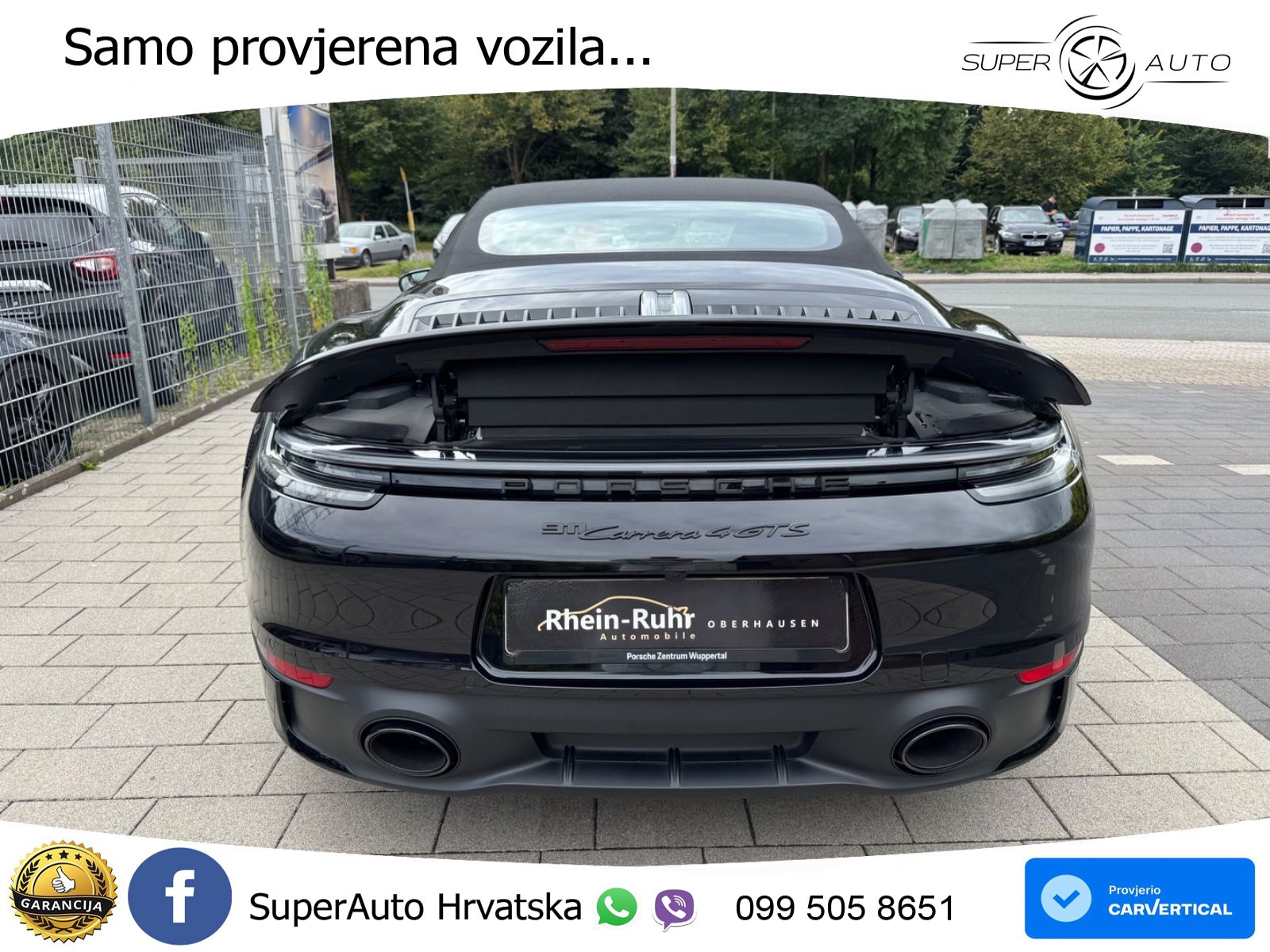 Porsche 911 Carrera 4 GTS Cabriolet 3.0 (480 KS) PDK LED+GR SJED+ACC