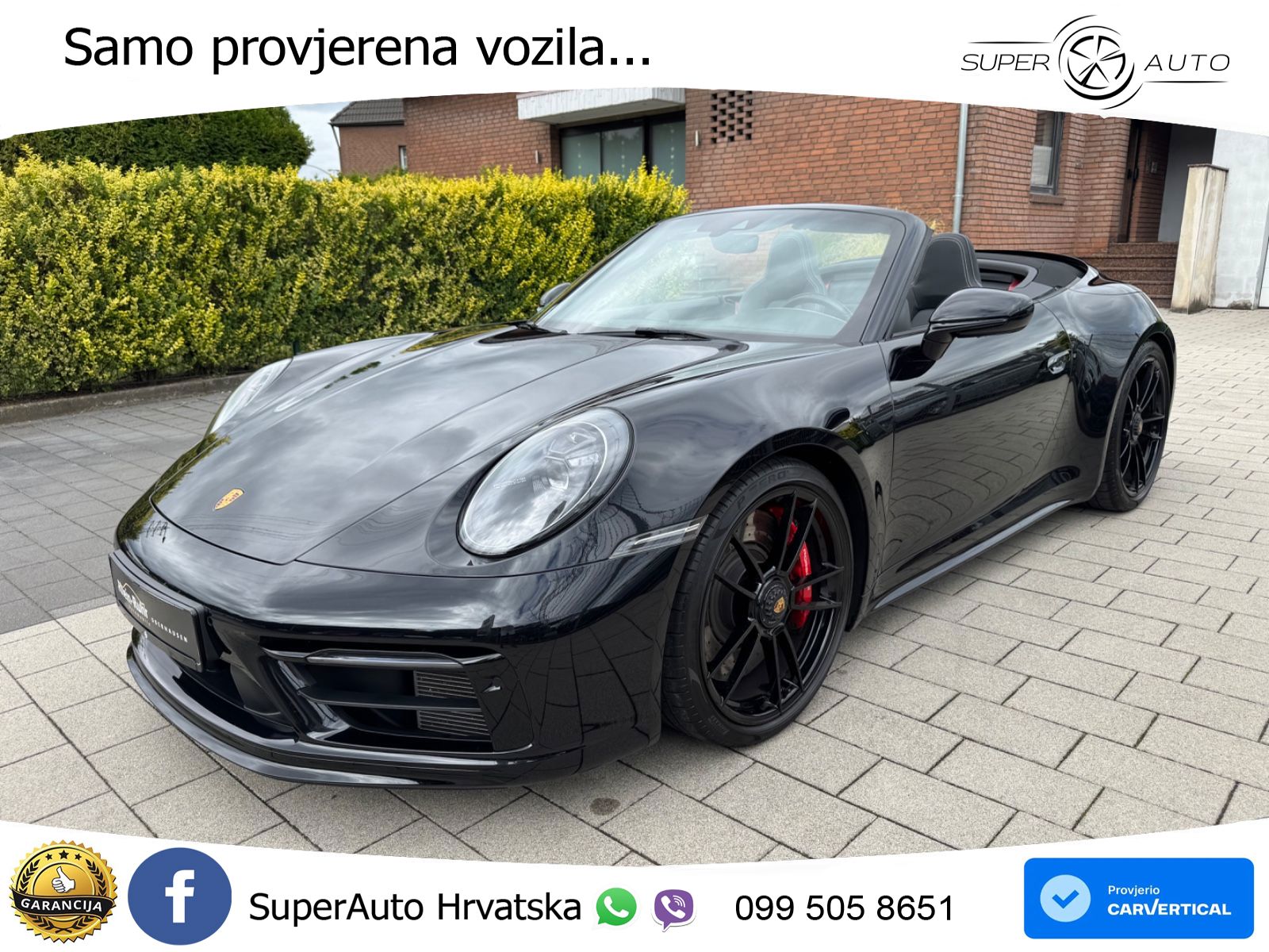Porsche 911 Carrera 4 GTS Cabriolet 3.0 (480 KS) PDK LED+GR SJED+ACC