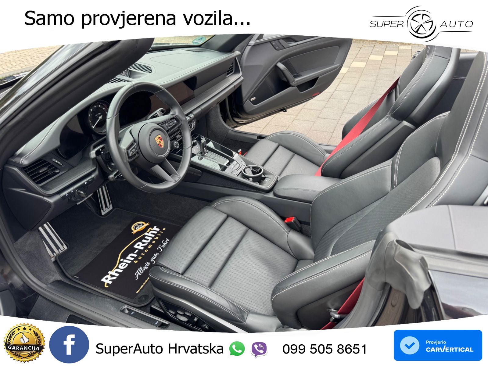 Porsche 911 Carrera 4 GTS Cabriolet 3.0 (480 KS) PDK LED+GR SJED+ACC