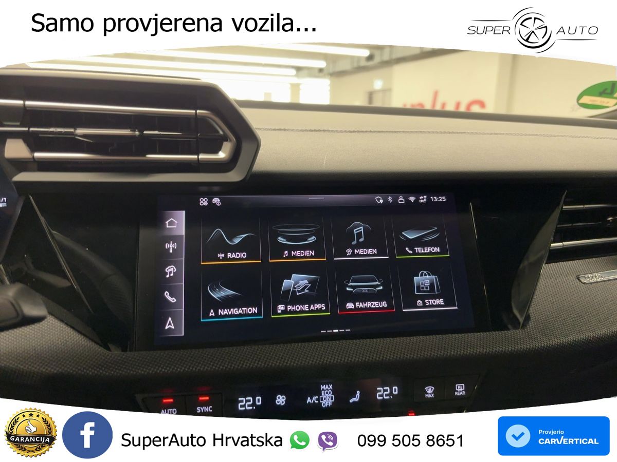 Audi A3 Limuzina 35 TFSI (150 KS) S tronic S line LED+GR SJED+ACC