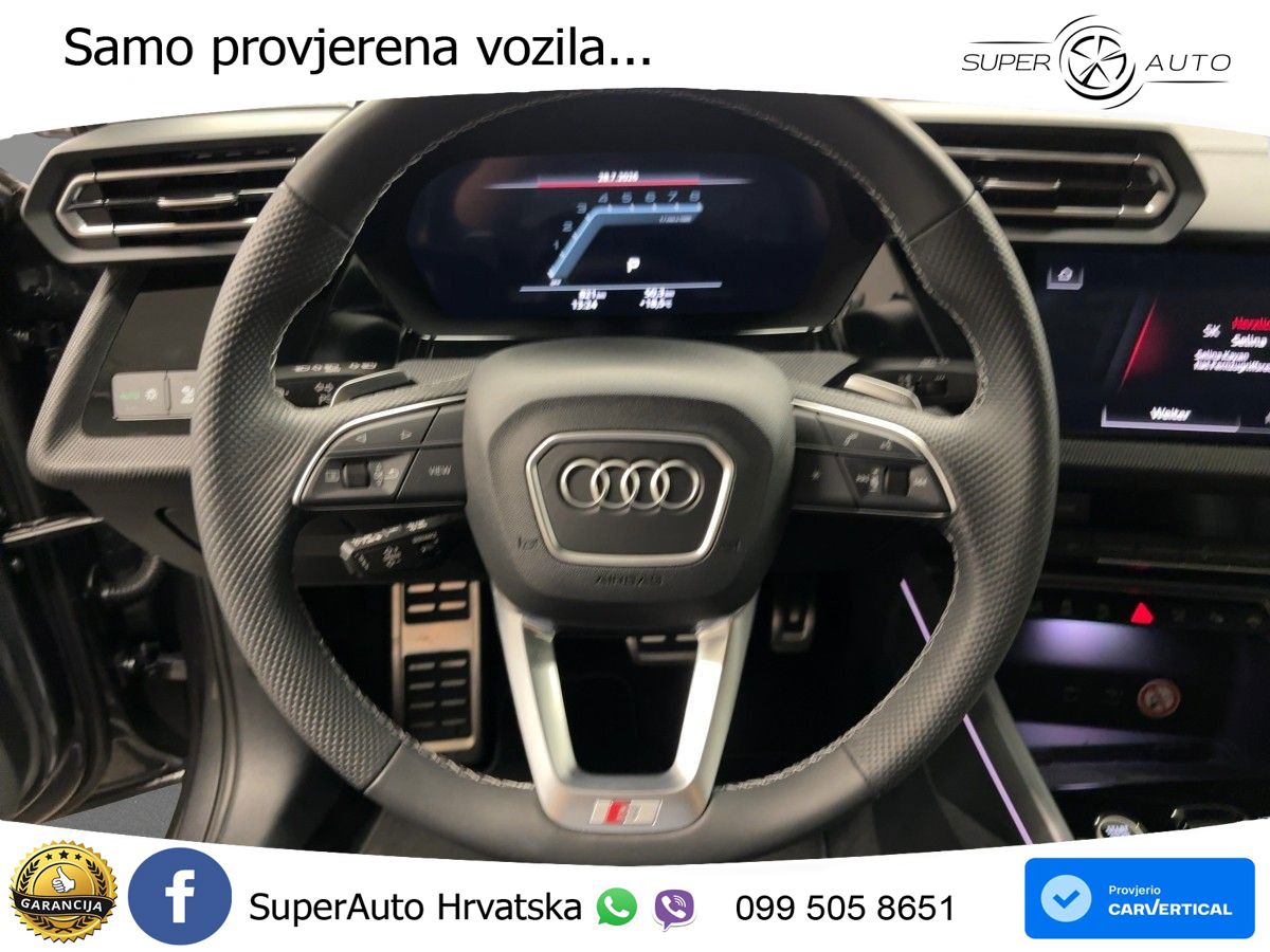 Audi A3 Limuzina 35 TFSI (150 KS) S tronic S line LED+GR SJED+ACC
