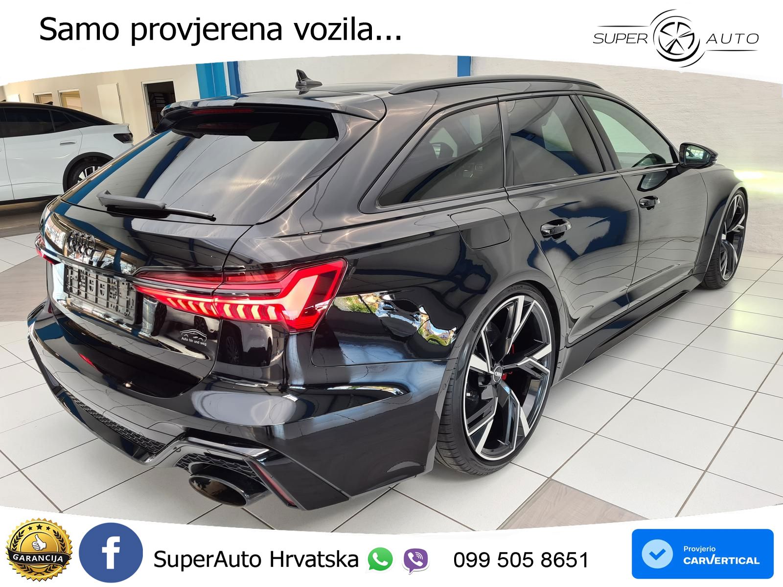 Audi RS6 Avant 4.0 TFSI V8 (600 KS) quattro Tiptronic MATRIX+GR SJED+KAM