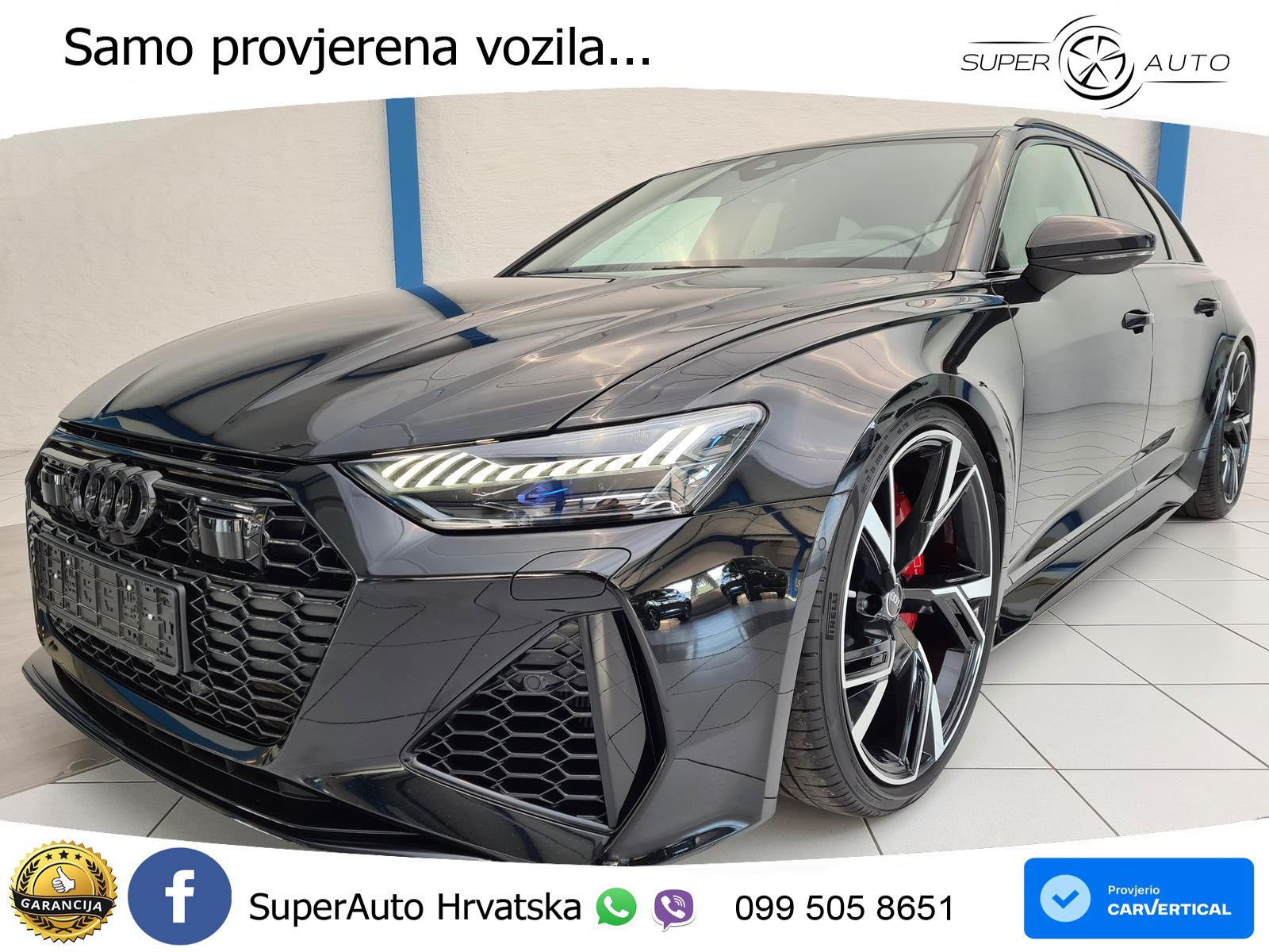 Audi RS6 Avant 4.0 TFSI V8 (600 KS) quattro Tiptronic MATRIX+GR SJED+KAM