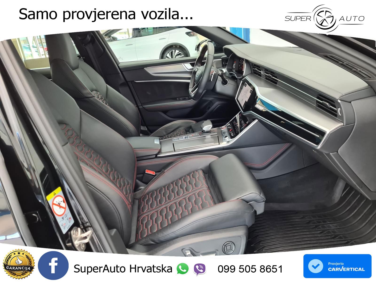 Audi RS6 Avant 4.0 TFSI V8 (600 KS) quattro Tiptronic MATRIX+GR SJED+KAM