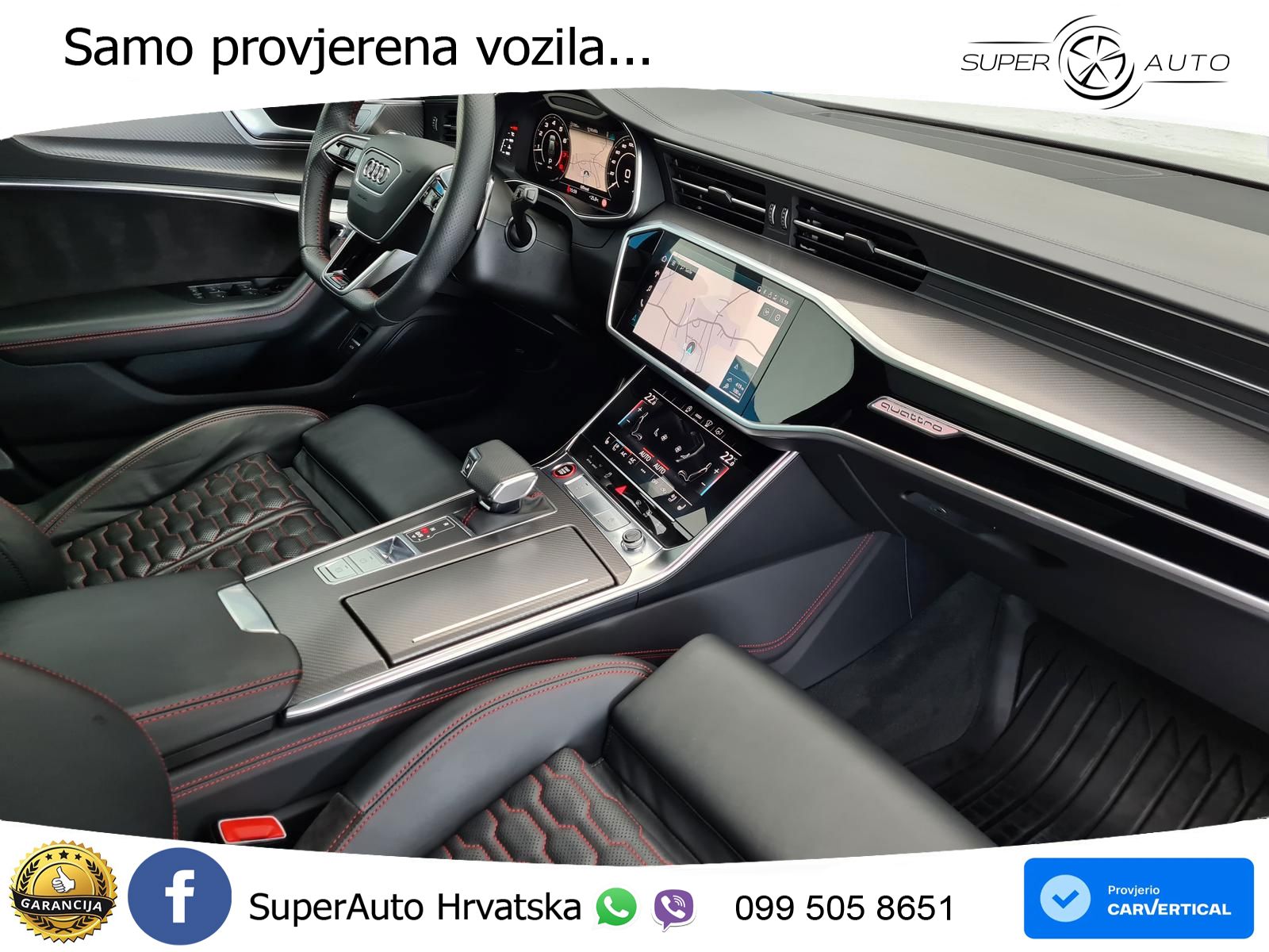 Audi RS6 Avant 4.0 TFSI V8 (600 KS) quattro Tiptronic MATRIX+GR SJED+KAM