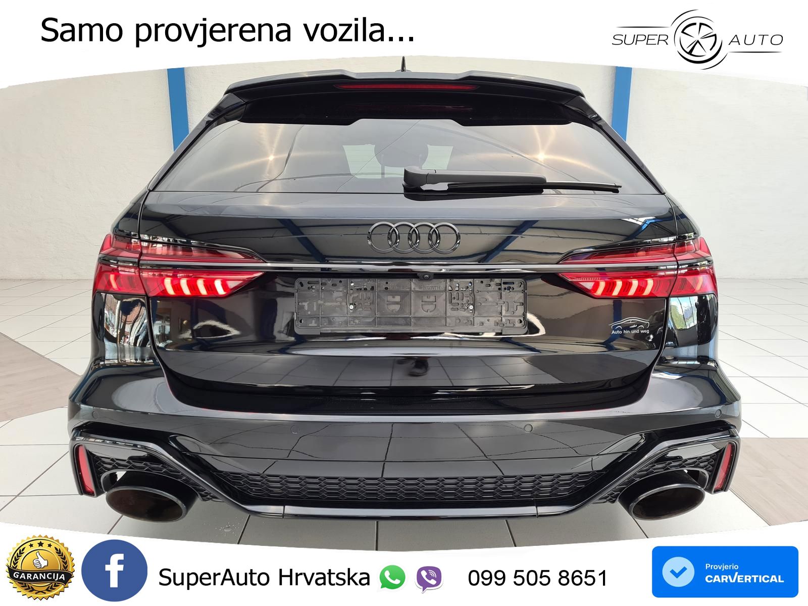 Audi RS6 Avant 4.0 TFSI V8 (600 KS) quattro Tiptronic MATRIX+GR SJED+KAM