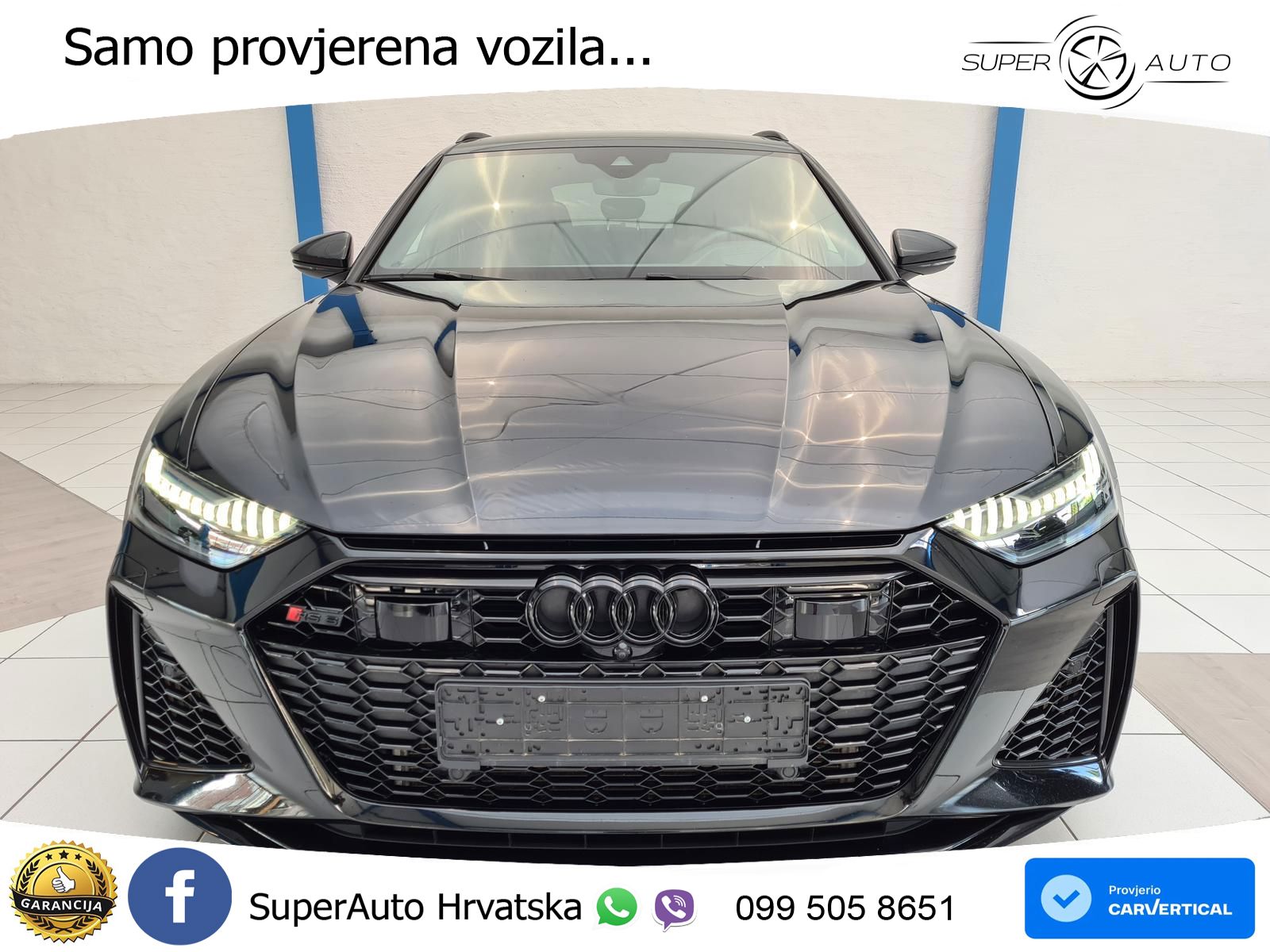 Audi RS6 Avant 4.0 TFSI V8 (600 KS) quattro Tiptronic MATRIX+GR SJED+KAM