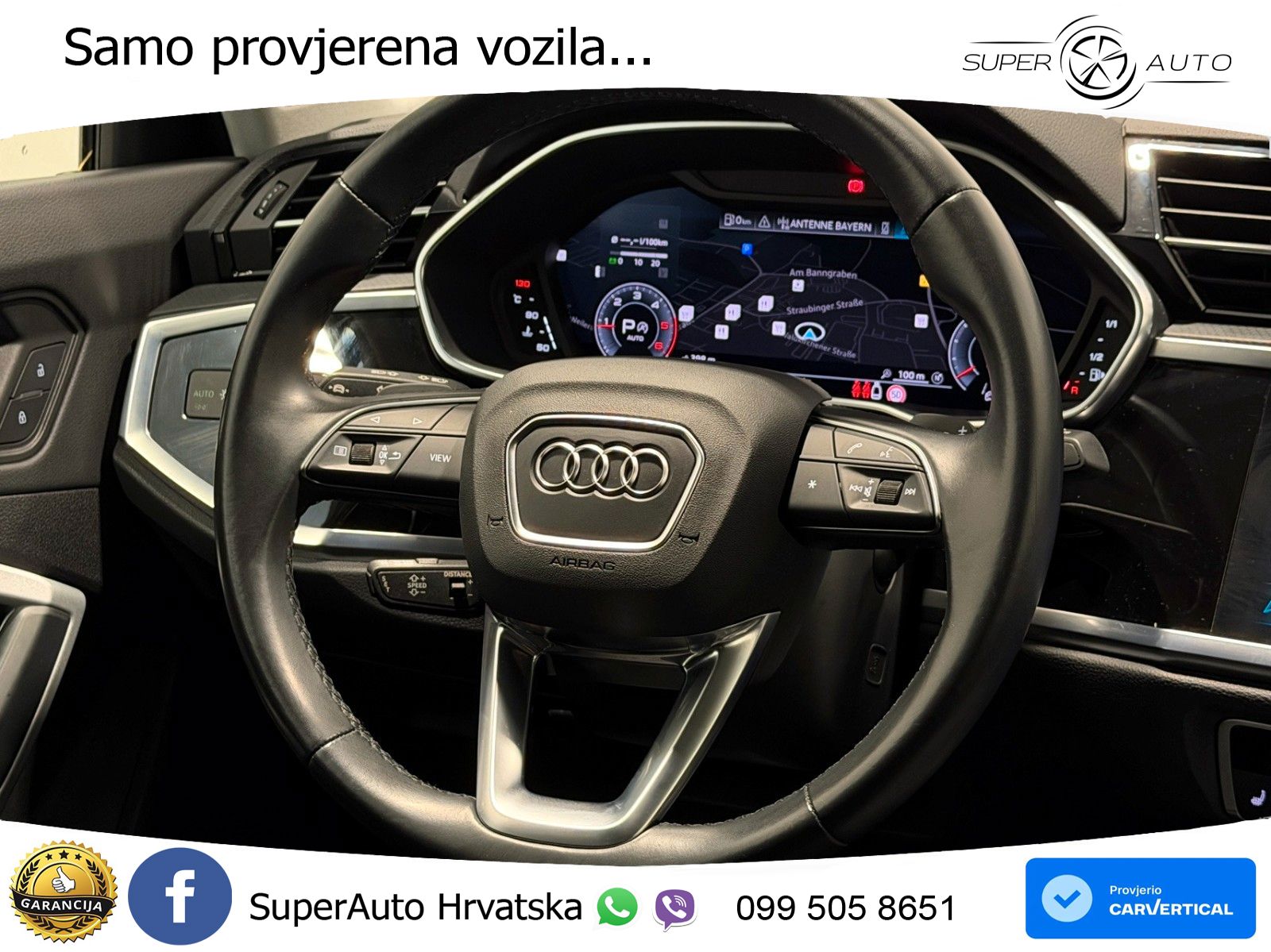 Audi Q3 40 TDI (200 KS) quattro S tronic advanced LED+GR SJED+ACC